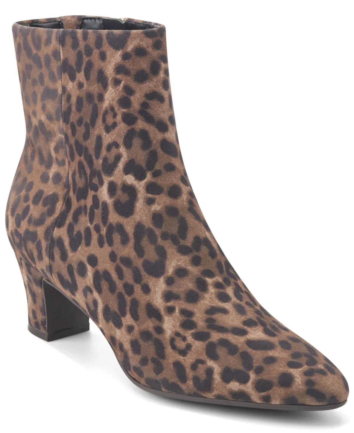 Isra eFlex Tapered Block Heel Dress Booties