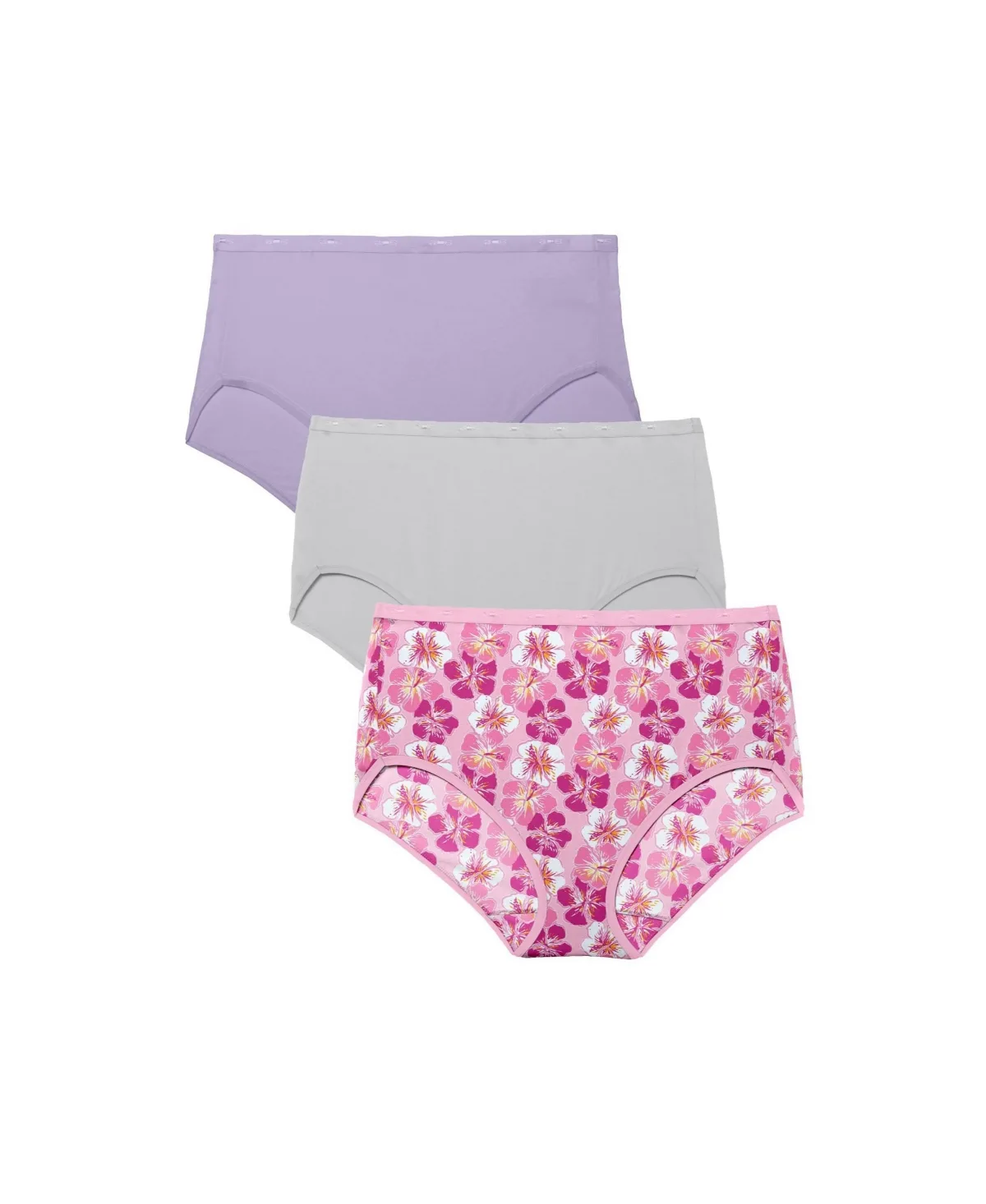 Modern Cotton Spandex Brief 3-Pack by Avenue