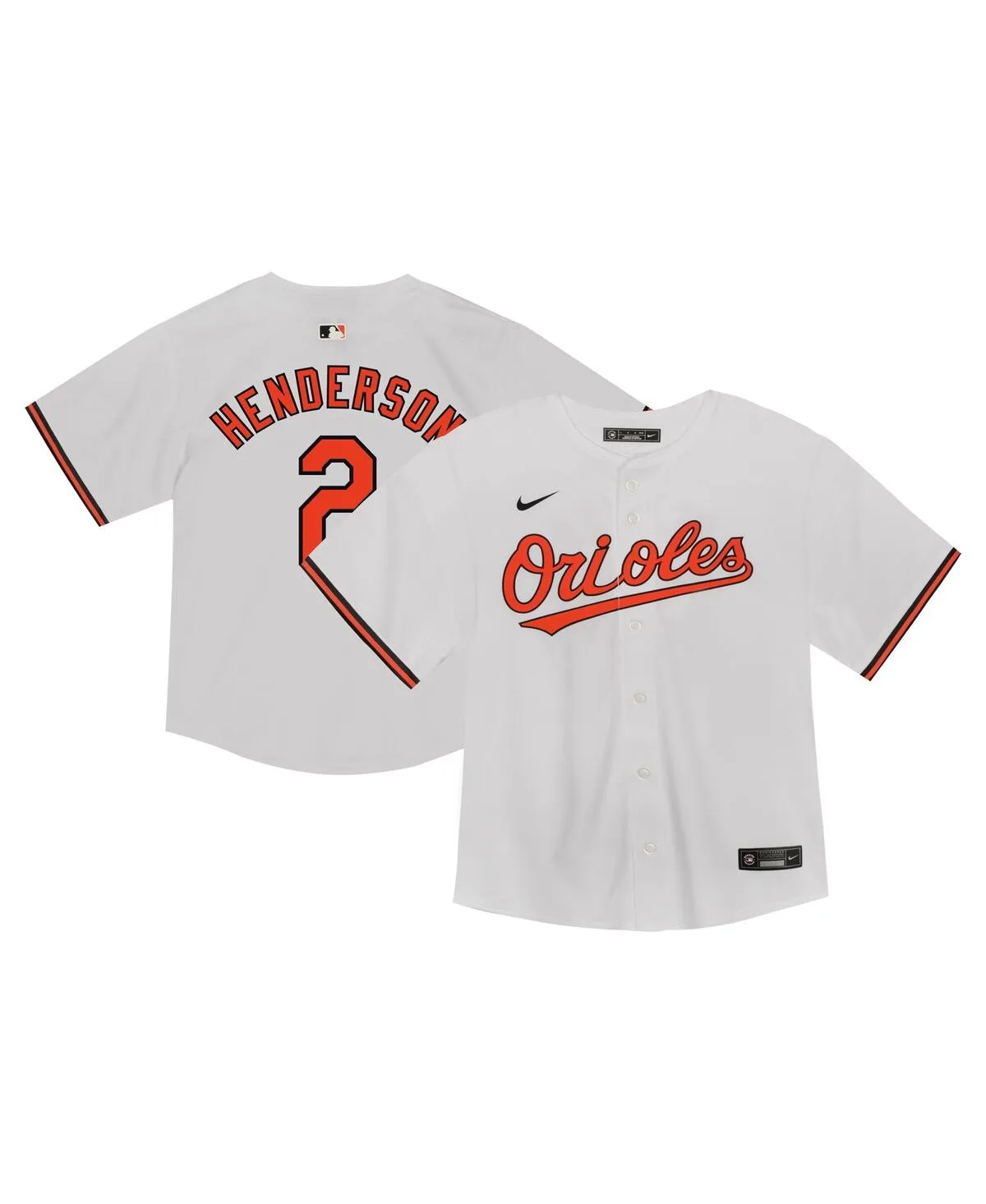 Gunnar Henderson Baltimore Orioles Game Jersey by Nike