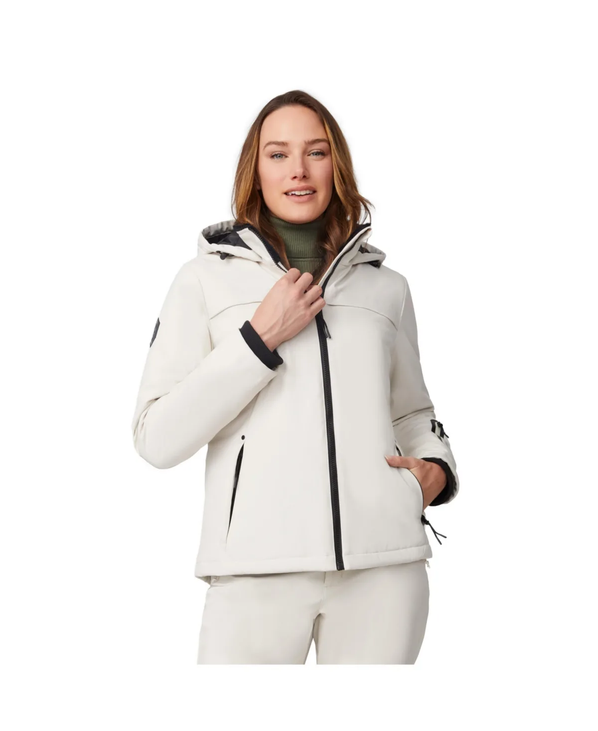 Thermo Super Softshell Hooded Wind- and Water-Resistant Jacket
