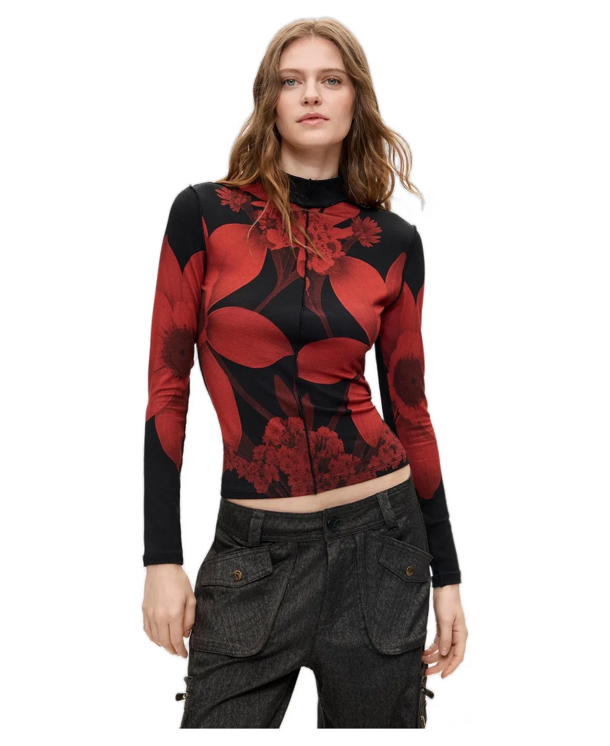 Printed Knit T-Shirt by Desigual