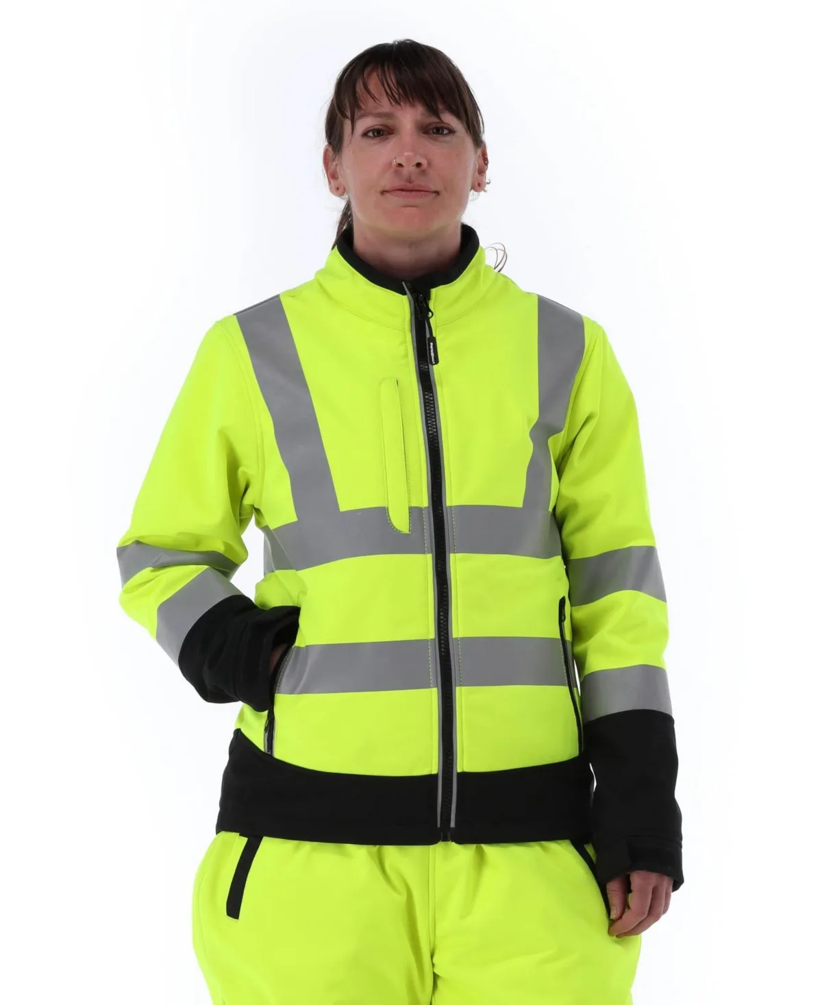 HiVis Softshell Jacket by Refrigiwear