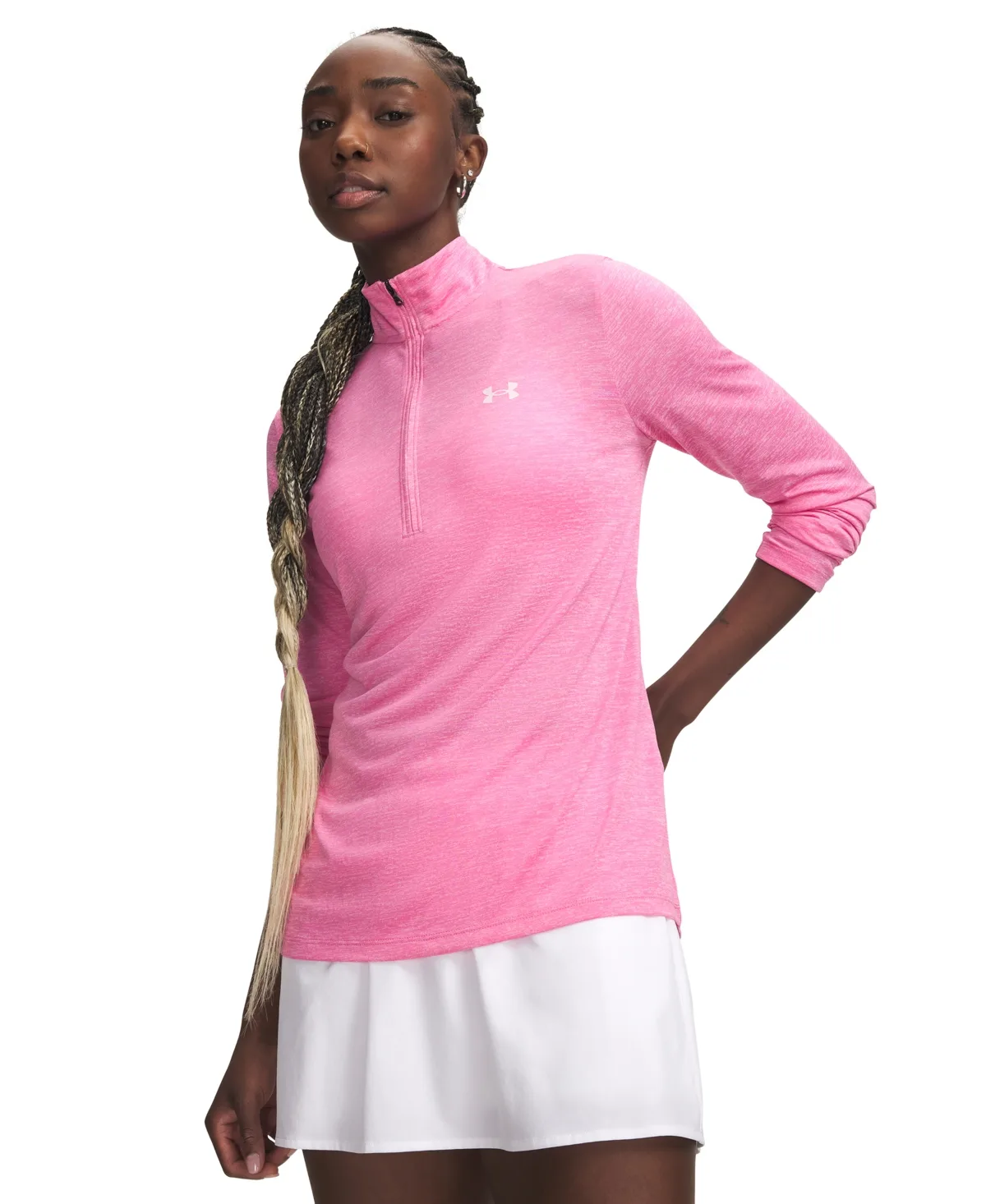 Twist Tech Quarter-Zip Logo Top by Under Armour