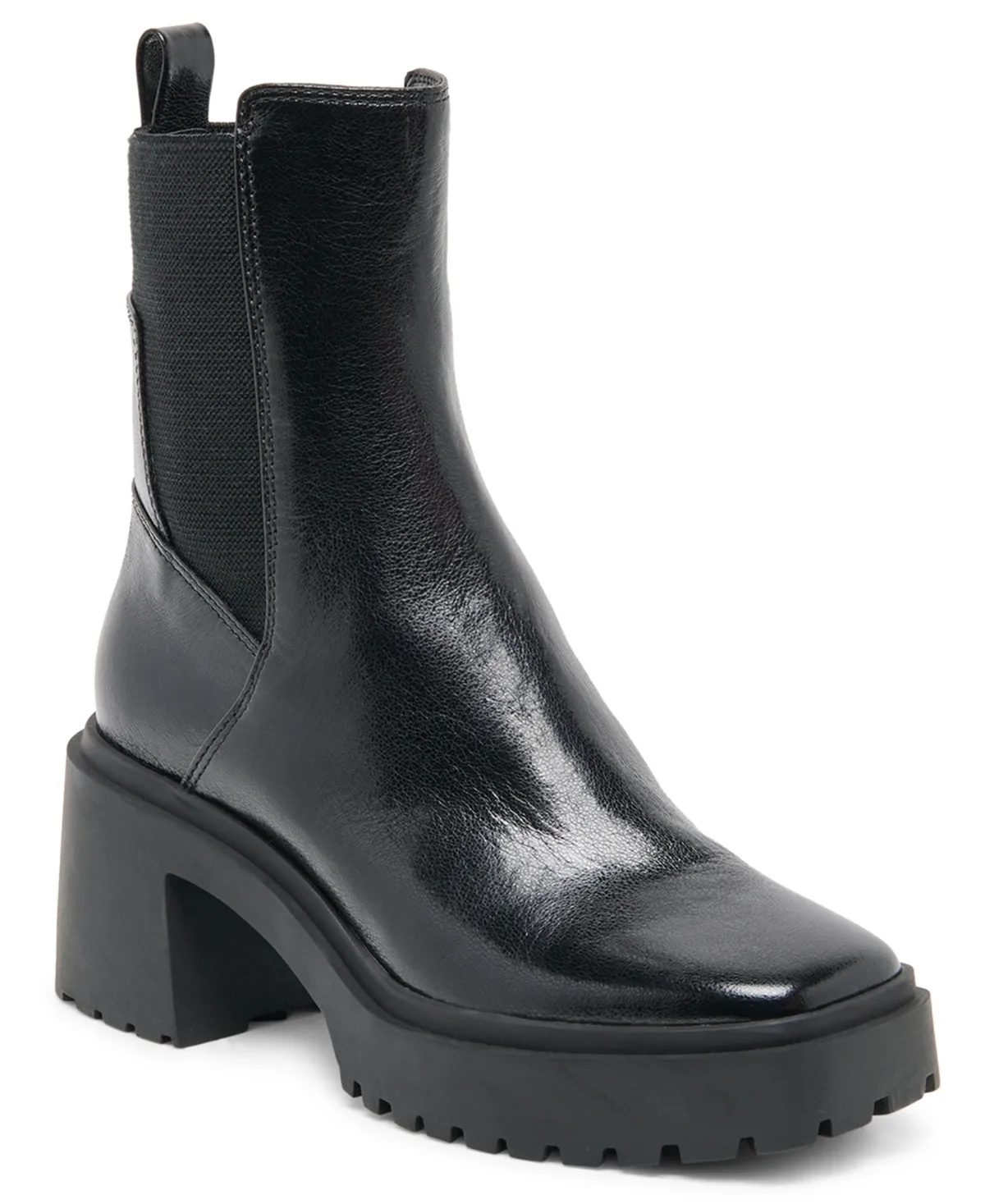 Grizly H2O Square-Toe Chelsea Lug-Sole Booties by Dolce Vita