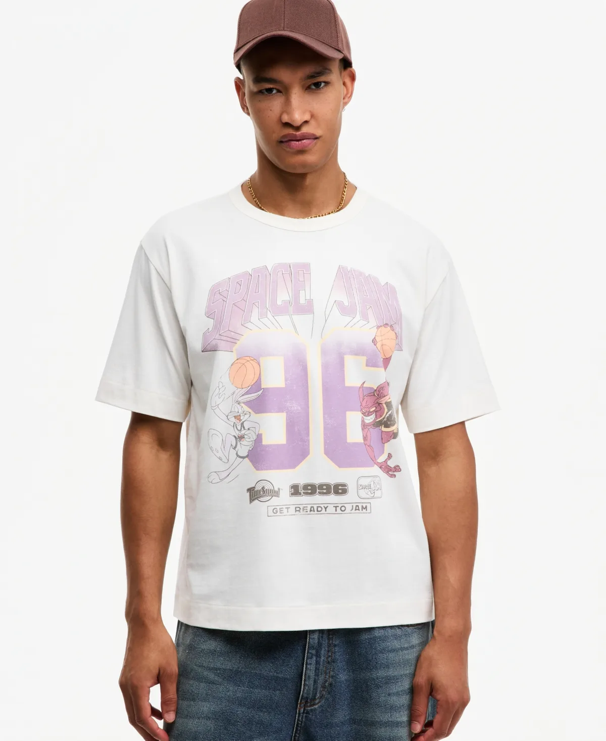 Space Jam Graphic Relaxed-Fit T-Shirt