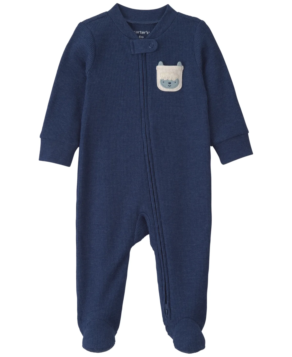Yeti Thermal 2-Way Zip Footed Pajama by Carter's