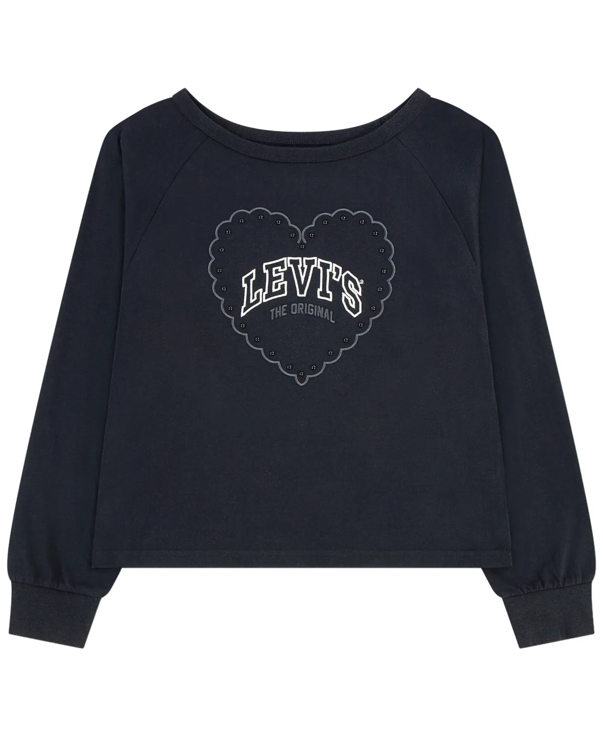 Heart Knit Long-Sleeve Top by Levi's