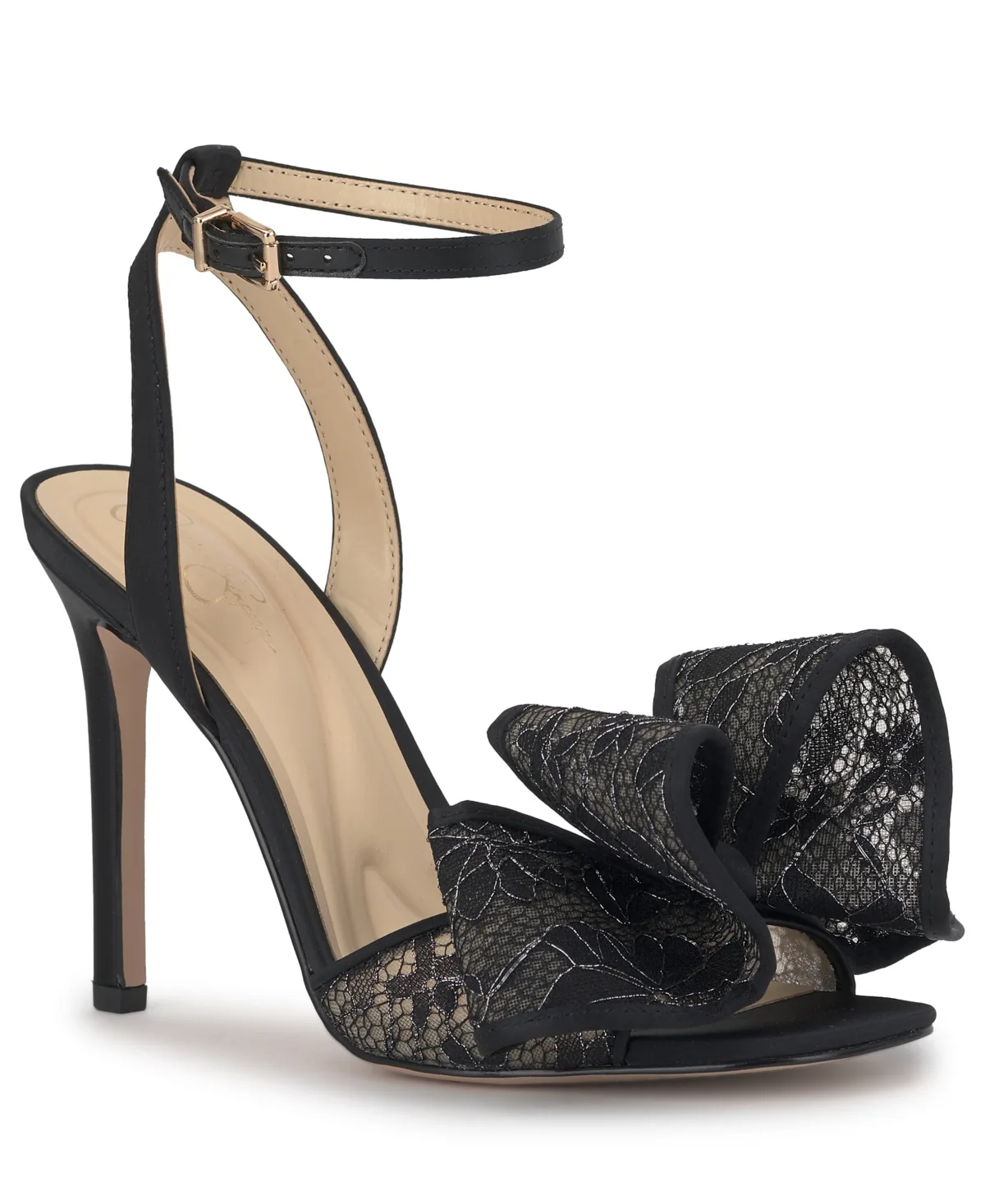 Olivine Bow Stiletto Dress Sandals