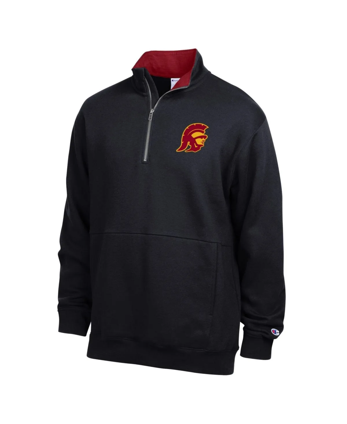 Usc Trojans Fleece Quarter-Zip Pullover by Champion