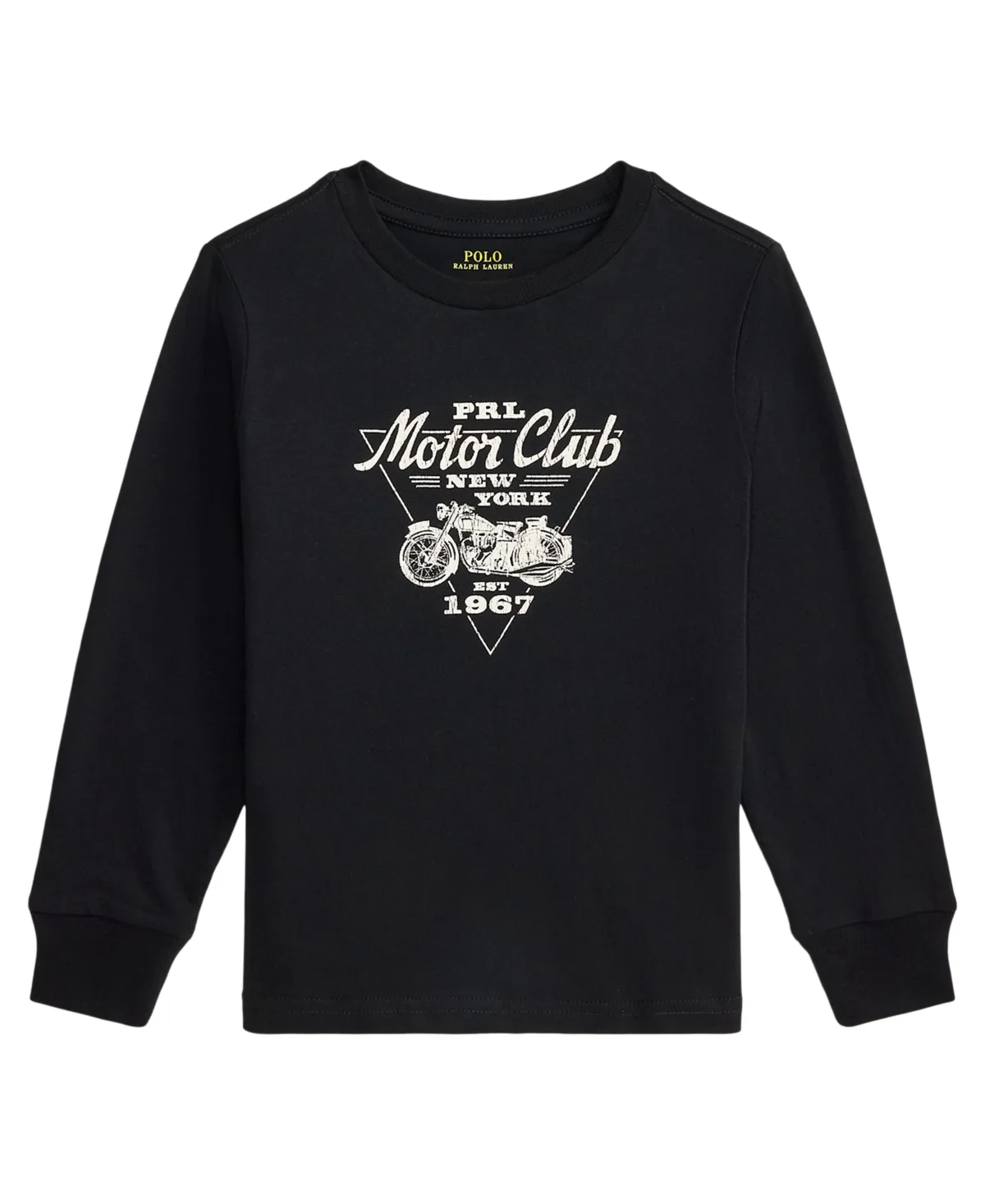 Cotton Long-Sleeve Graphic Tee by Polo Ralph Lauren
