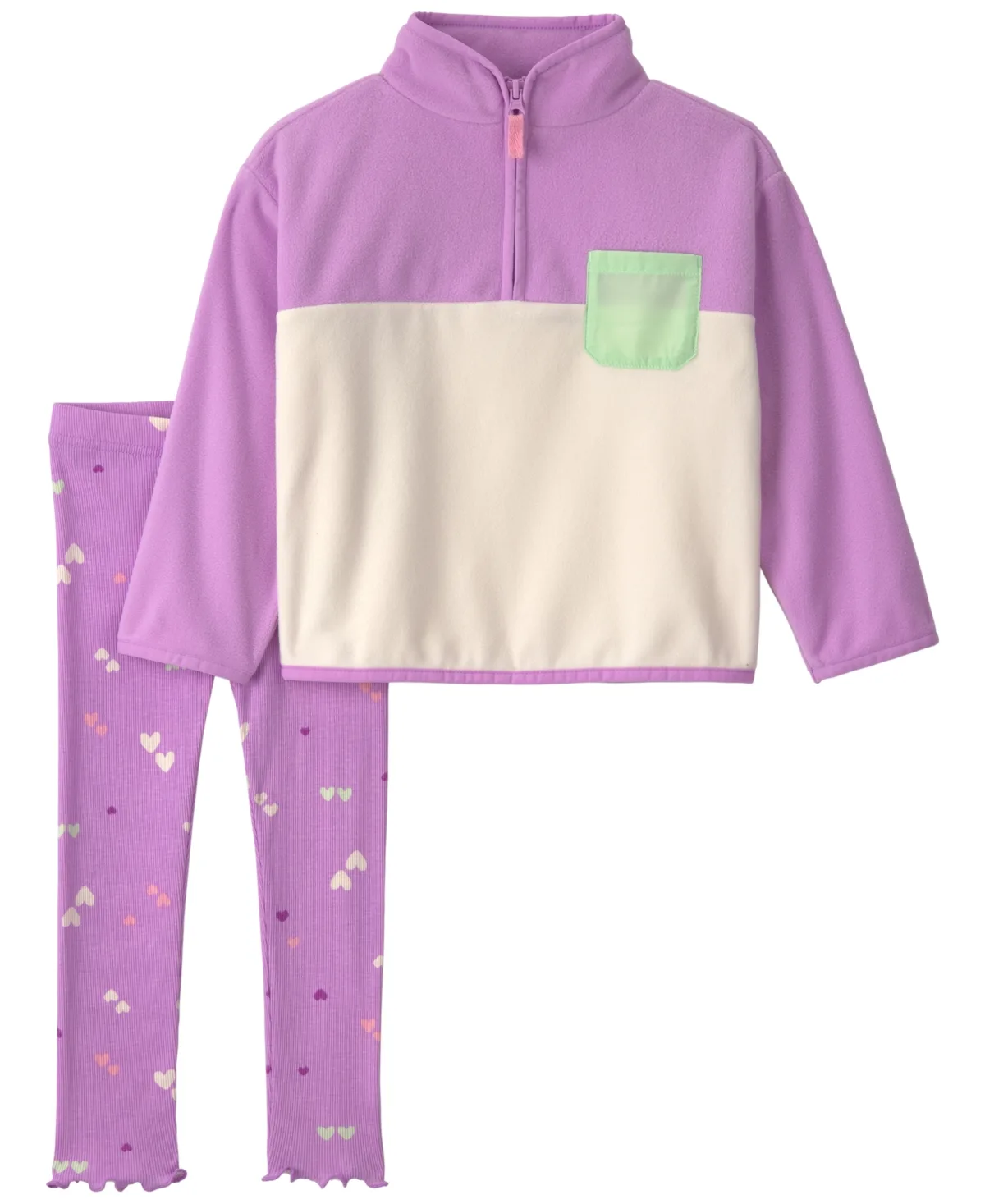 Fleece Long-Sleeve Top and Pants, 2-Piece Set by Carter's