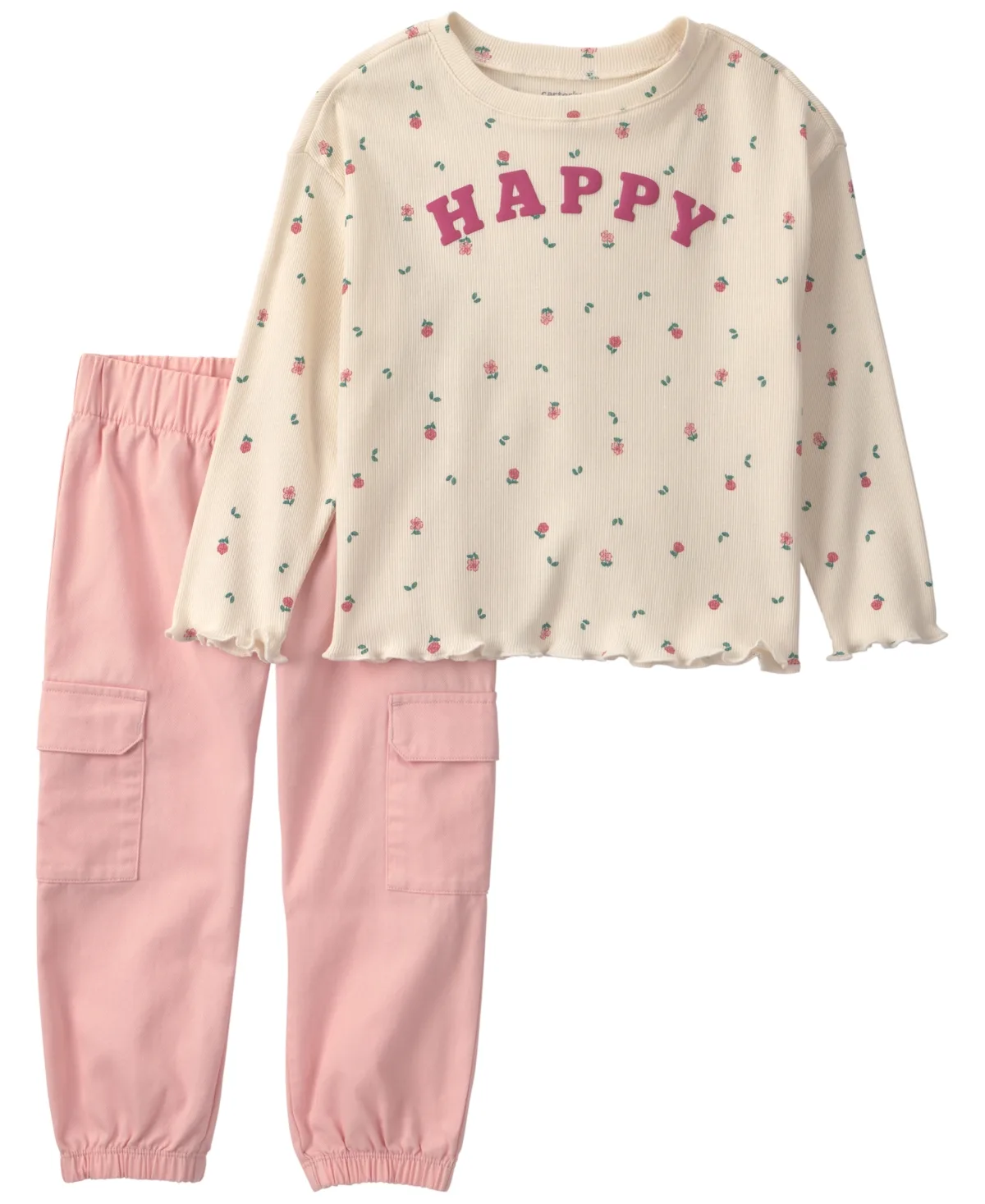 Happy Long-Sleeve Top and Pants, 2-Piece Set by Carter's