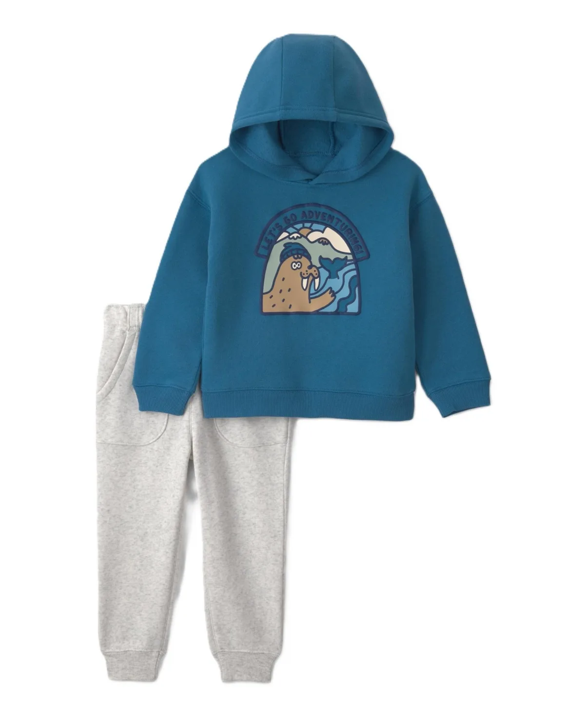 Walrus Graphic Hoodie and Pants, 2-Piece Set by Carter's