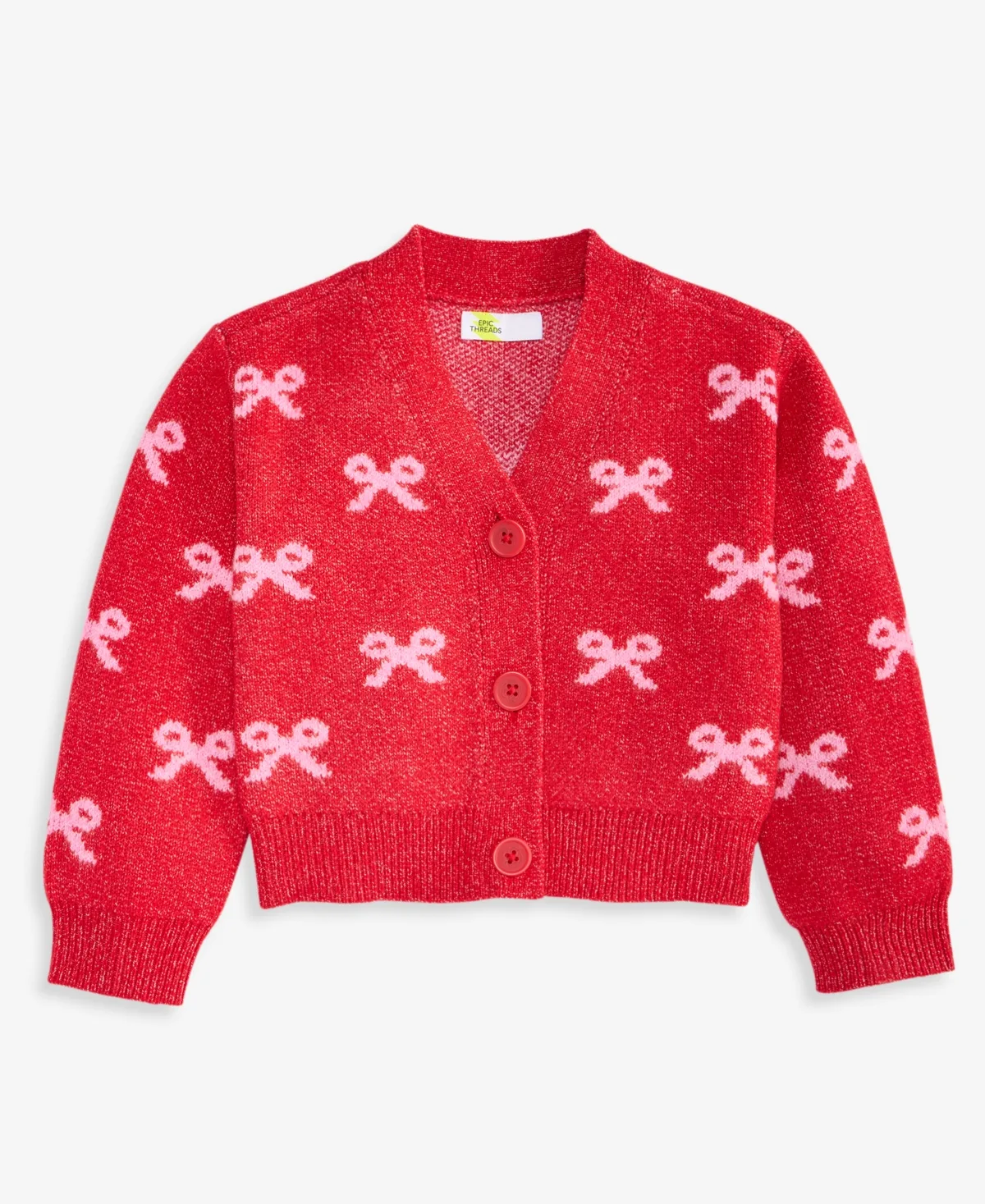 Bows Cardigan by Epic Threads