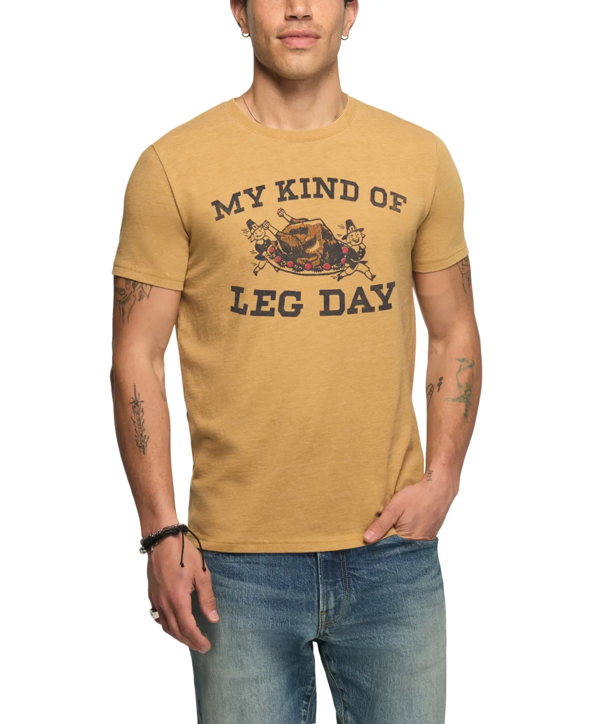 Thanksgiving Feast Mode Graphic T-Shirt