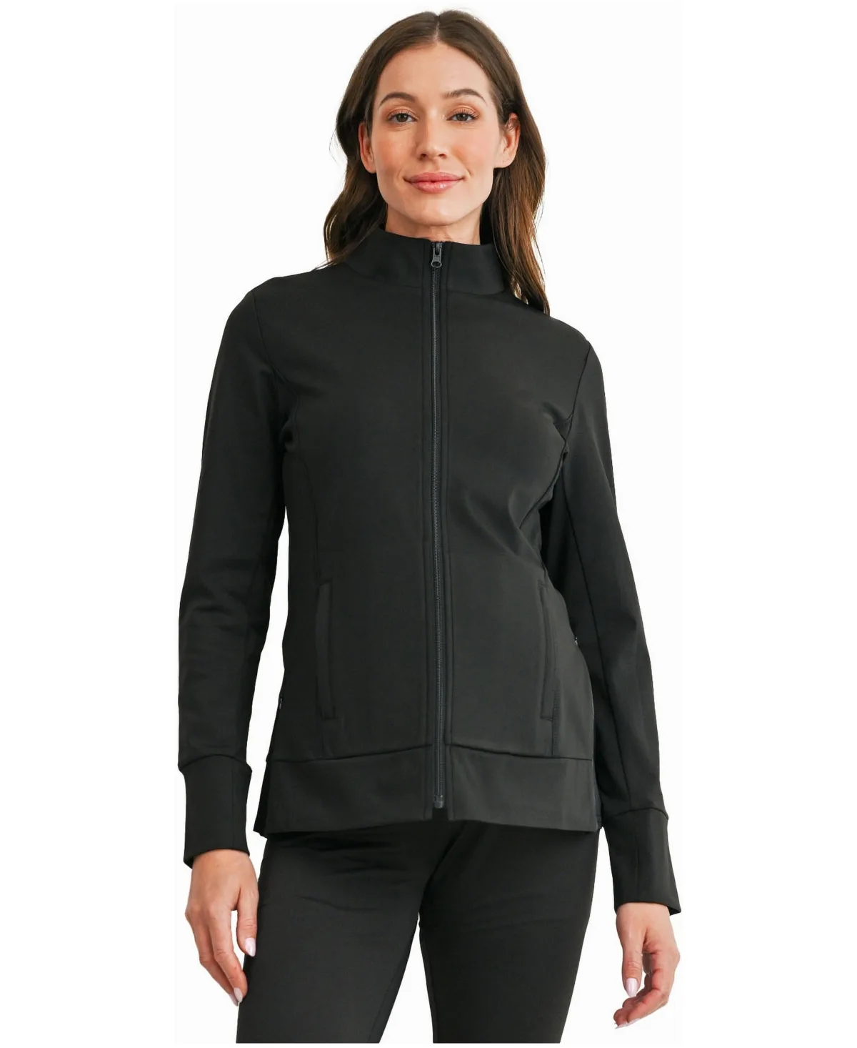 Track Jacket with Side Expansion Panels by Hello Miz