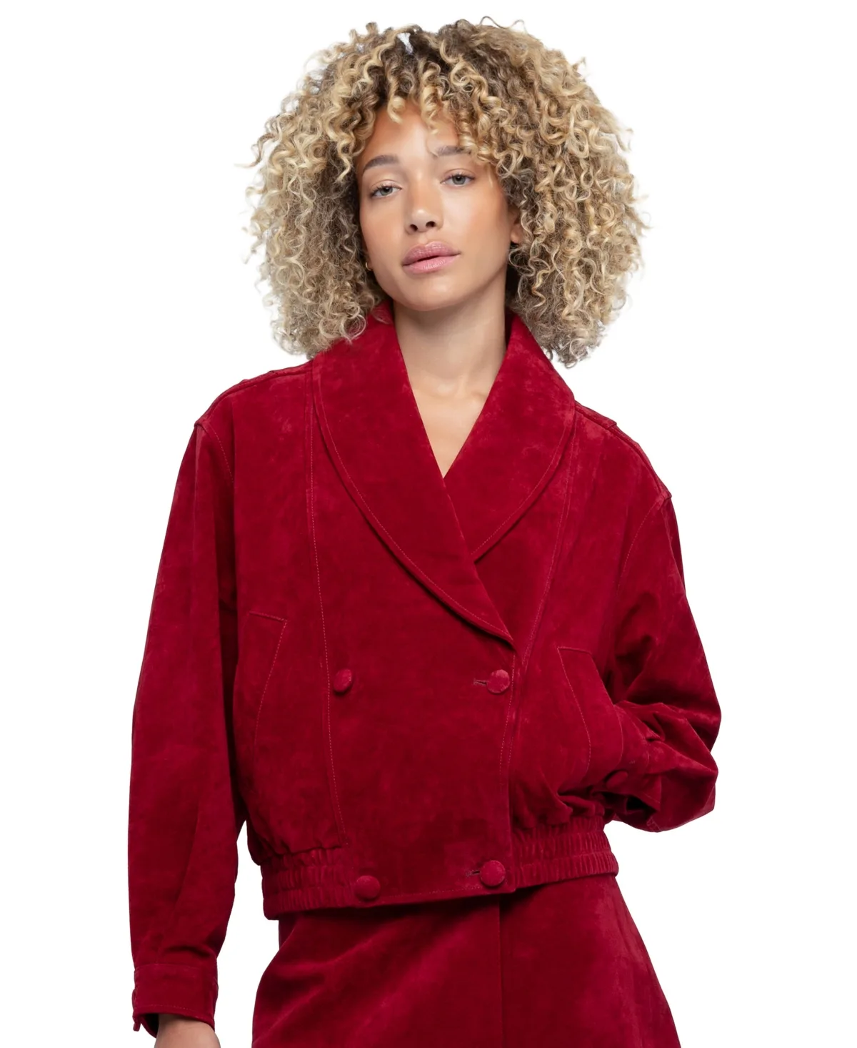 Fired Up Suede Moto Jacket by Blank
