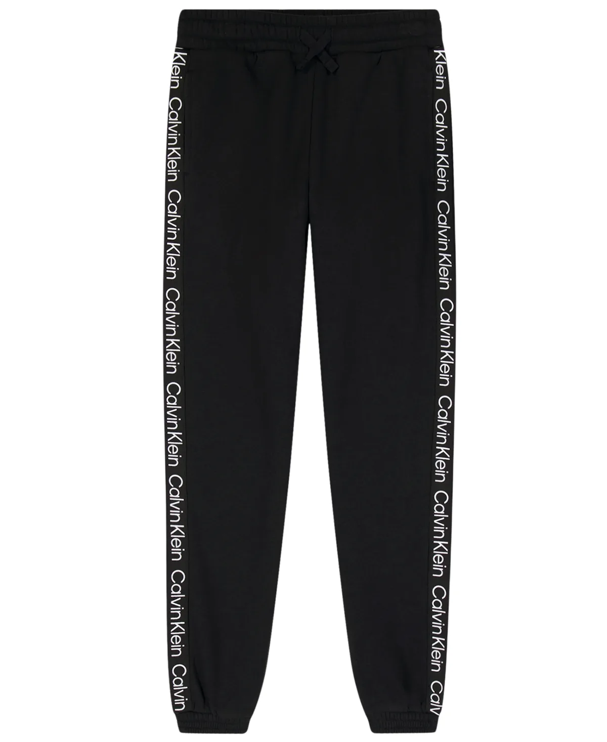 Logo Tape Fleece Jogger Pants by Calvin Klein
