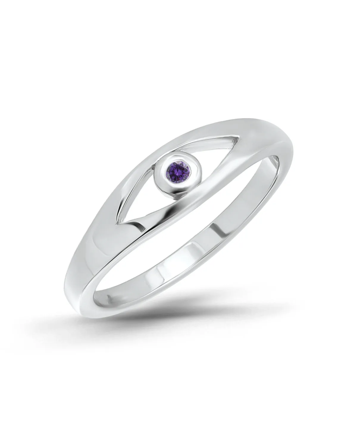 Cubic Zirconia Evil Eye Open Ring by Macy's