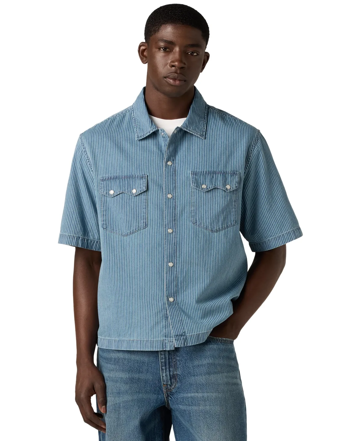 Boxy Western Short-Sleeve Shirt by Levi's