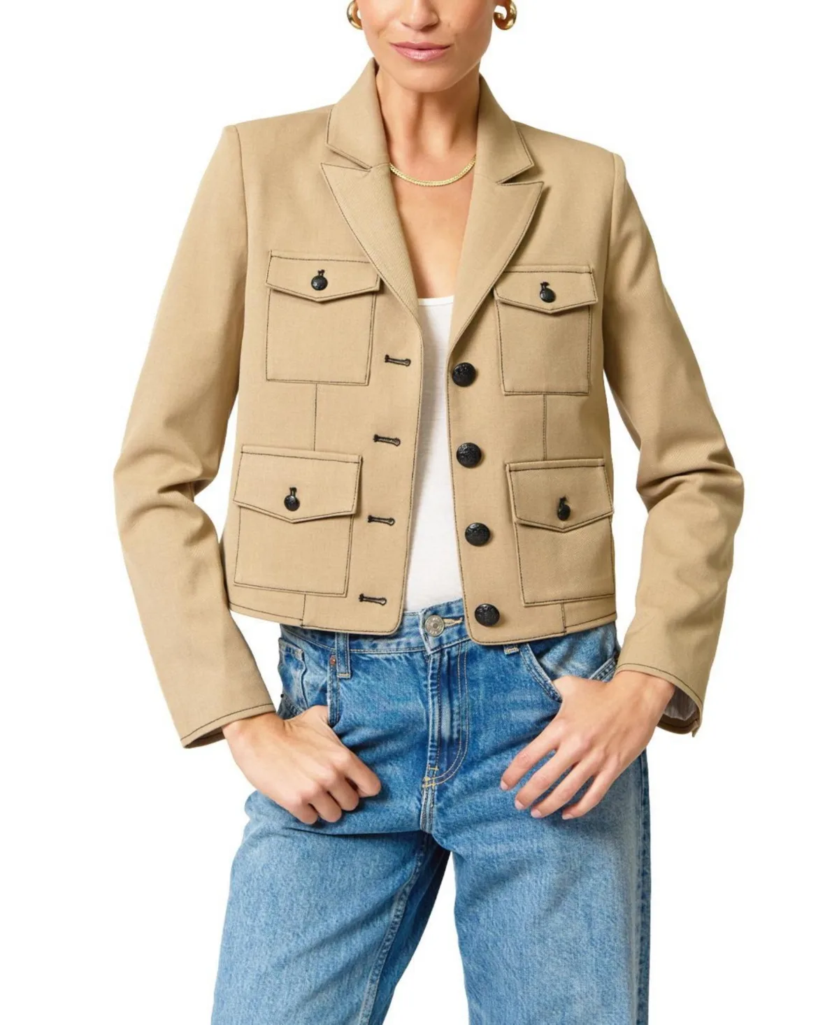 Paulie 4 Pocket Jacket by Central Park West
