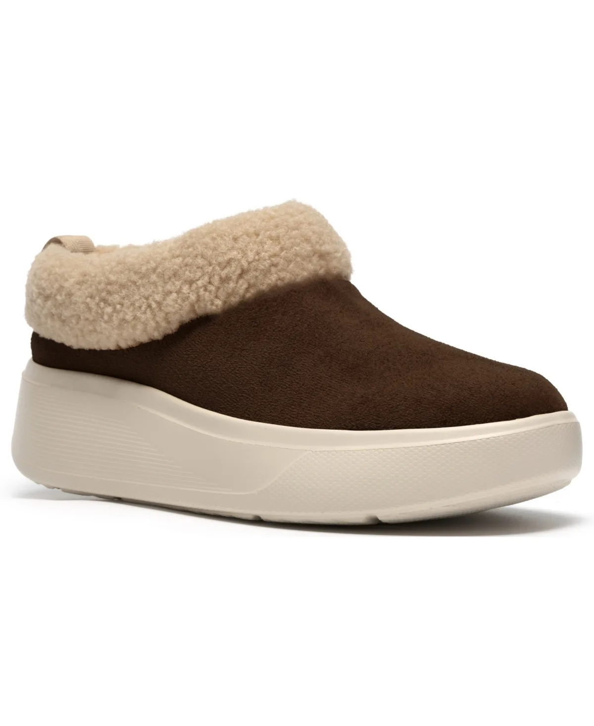 Solevana Cozy Slip-On Platform Booties by Clarks