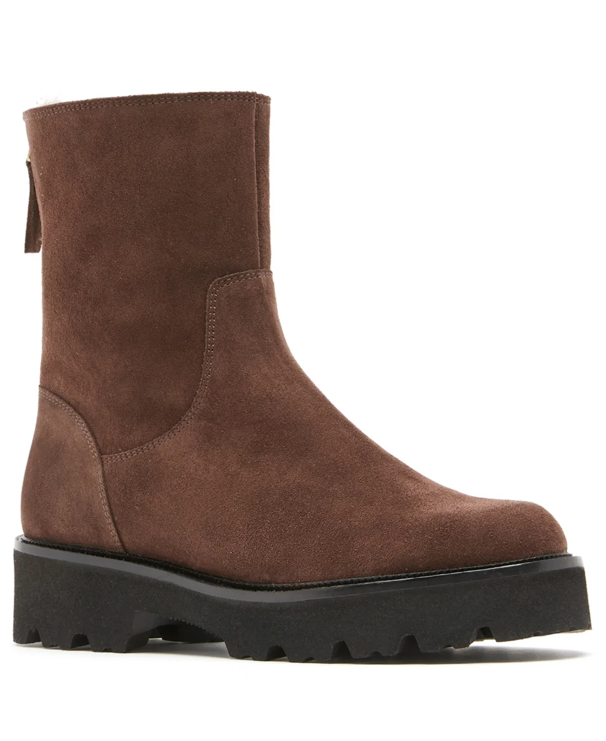 Alive City Dry Shearling Lined Zipper Booties