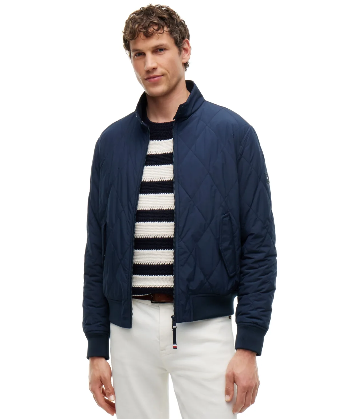 Packable Quilted Harrington Jacket by Tommy Hilfiger
