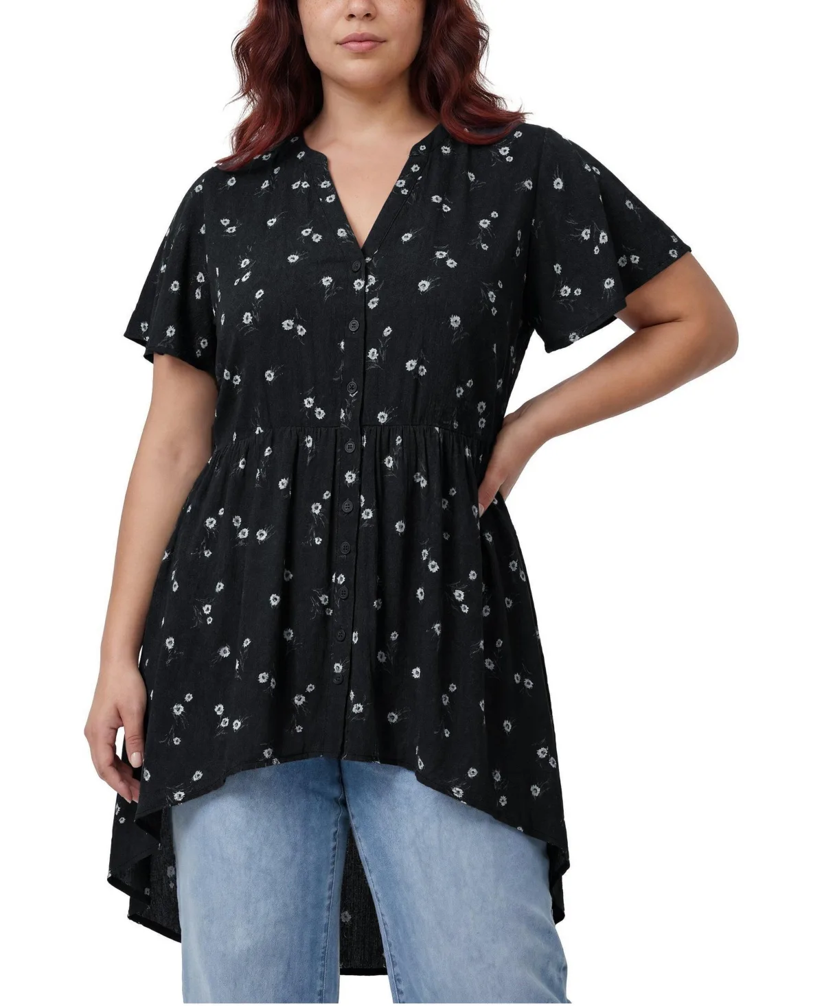 Lexie Babydoll Tunic by Torrid