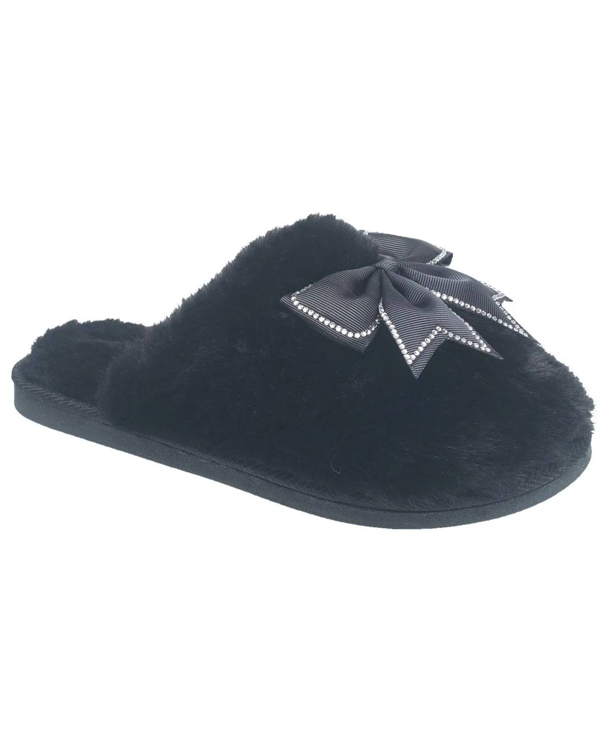 Glitzy Bow Slipper