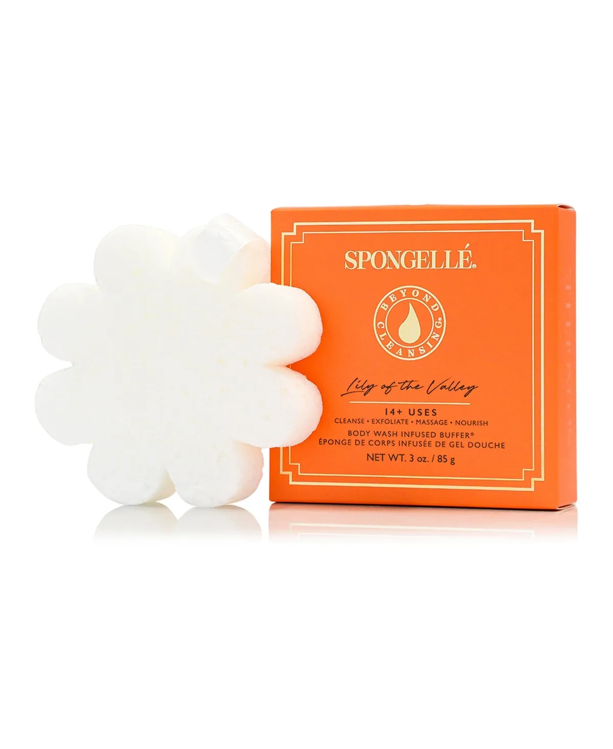 Daisy Collection Boxed Flower Lily of the Valley (14 Plus Washes) 3 Ounce by Spongelle