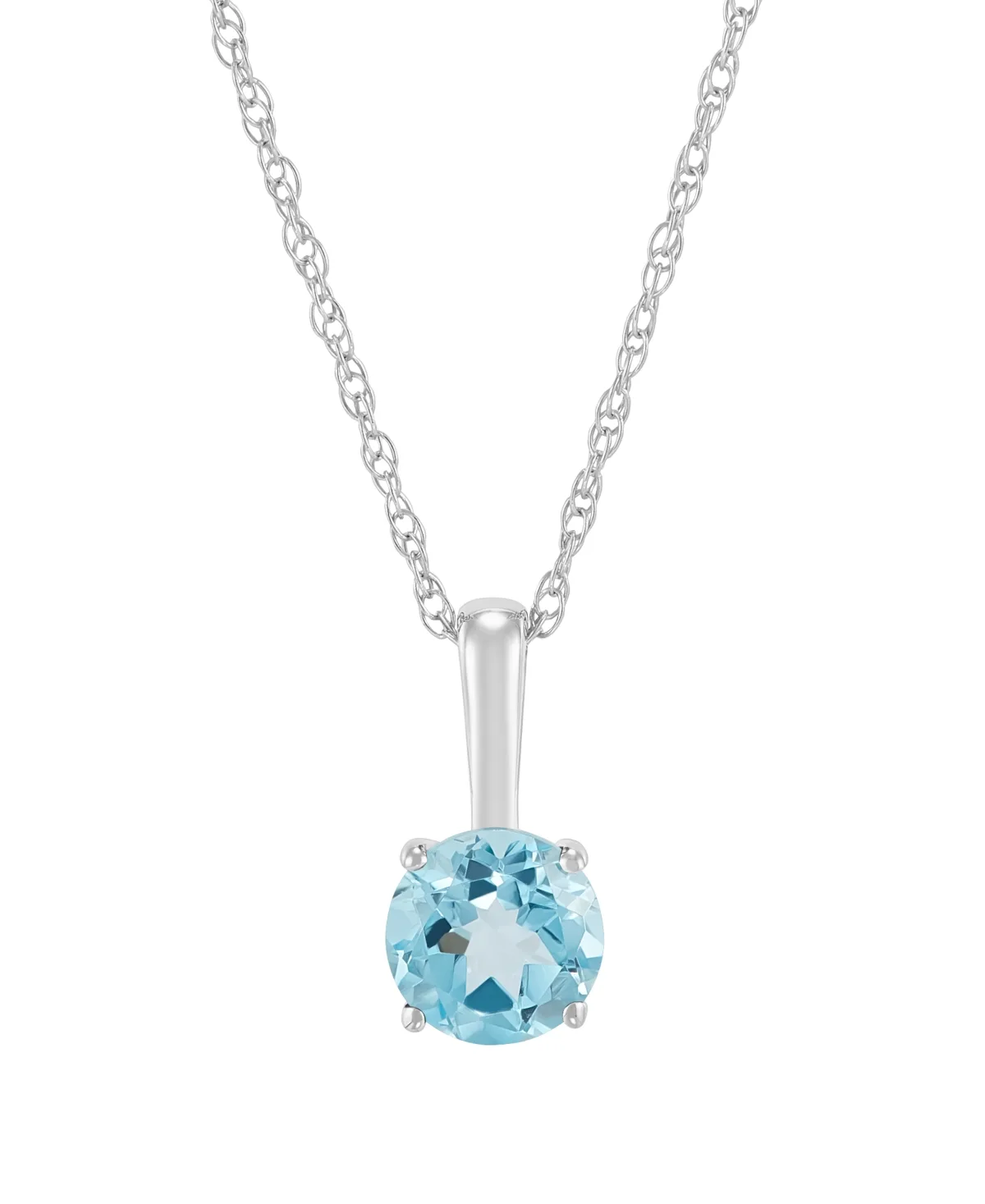 Cultured Freshwater Pearl and Lab-Grown White Sapphire (1/5 ct. t.w.) Pendant 18" Necklace in 10k Yellow Gold