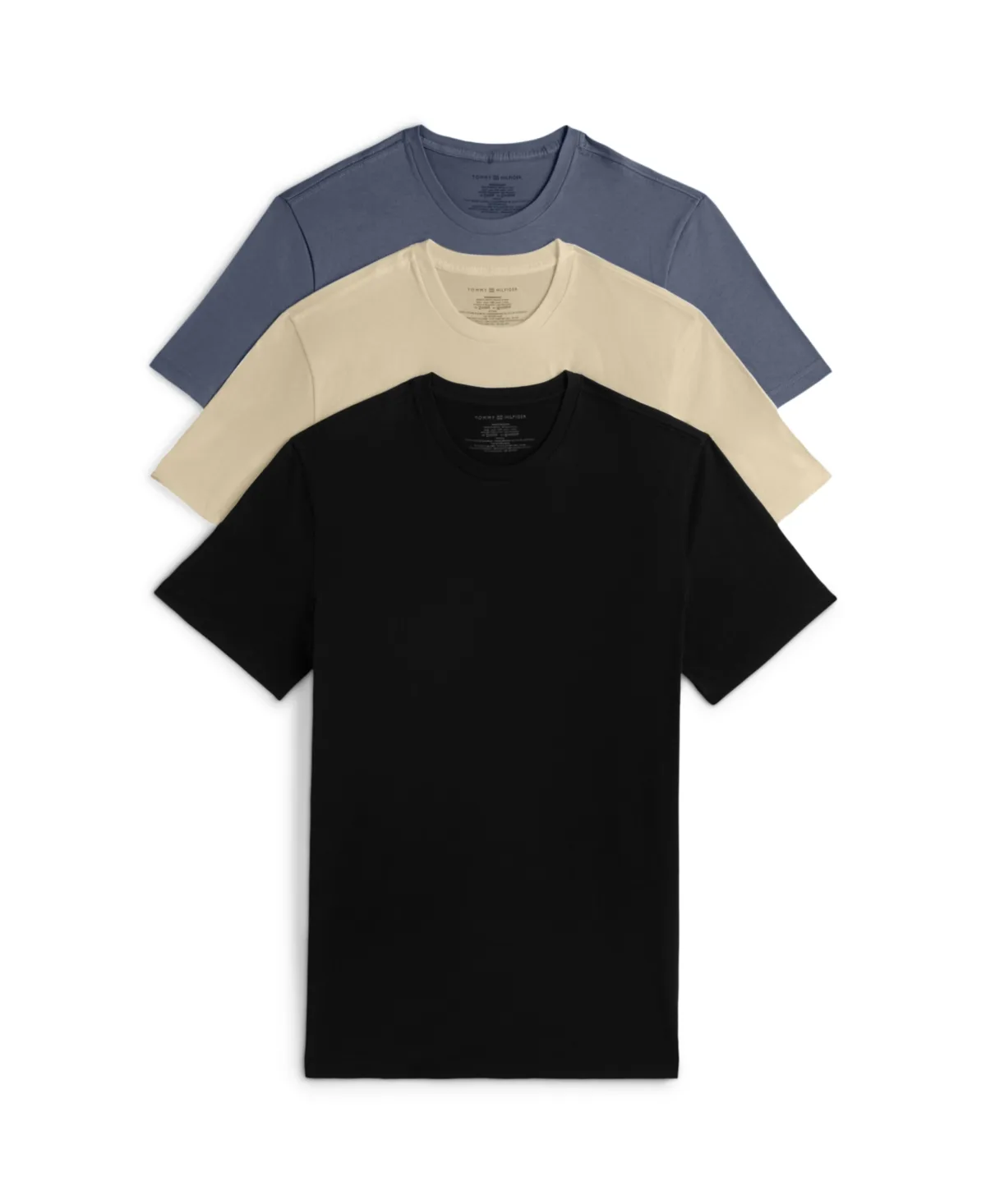 3-Pack Classic Cotton Undershirts by Tommy Hilfiger