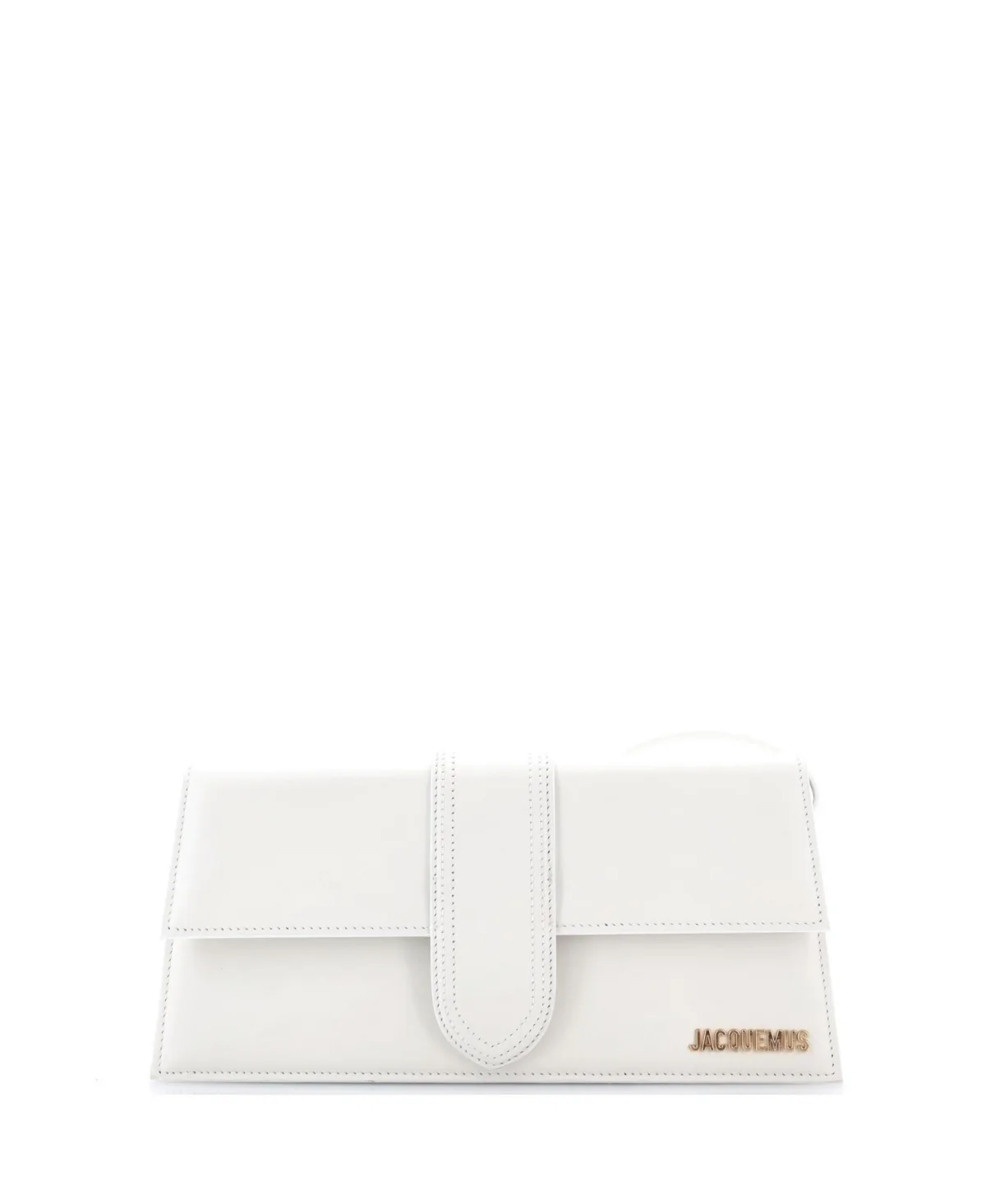 Pre-Owned Jacquemus Long Le Bambino Top Handle Flap Bag Leather by JACQUEMUS