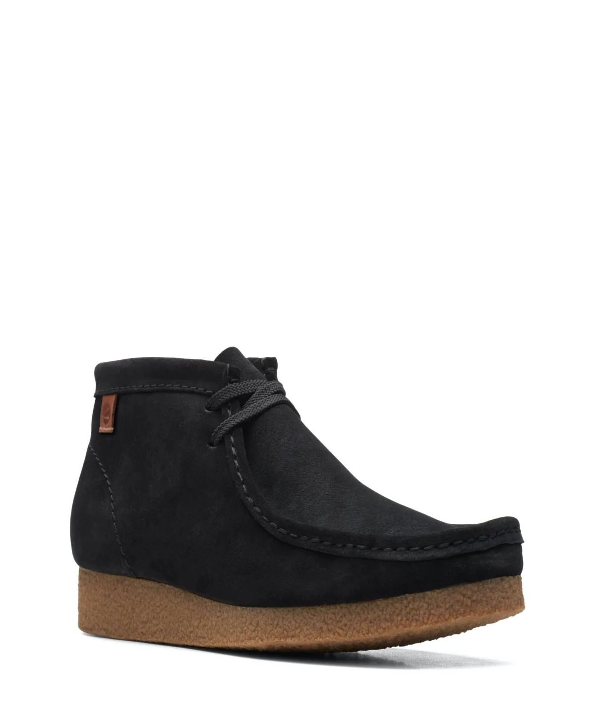 Shacre Boots - Black Suede by Clarks