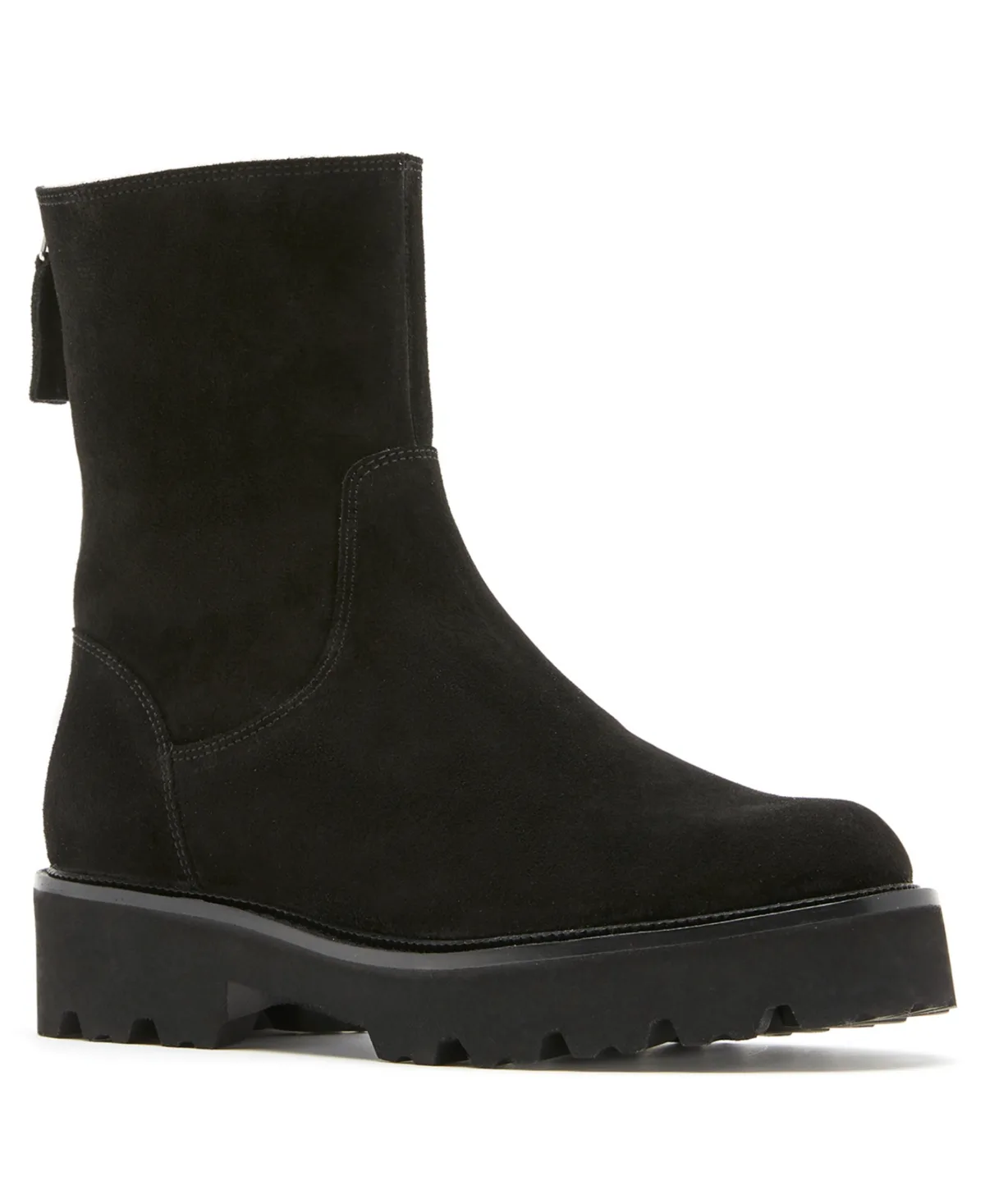 Alive City Dry Shearling Lined Zipper Booties
