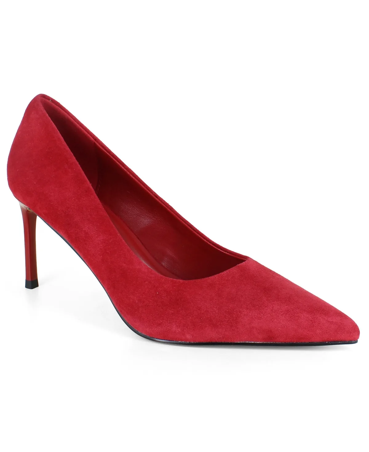Perfect Slip-On Pumps - Red Suede by Kenneth Cole