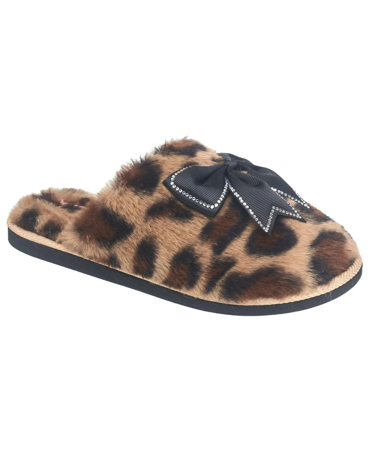 Glitzy Bow Slipper