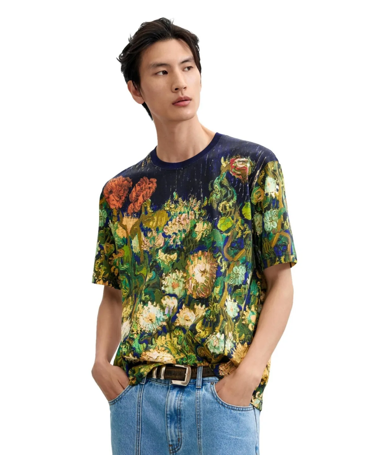 Still Life Print T-Shirt by Desigual