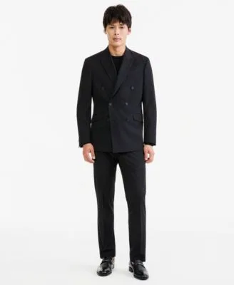 Pinstripe Slim Fit Techni Cole Suit Separates by Kenneth Cole