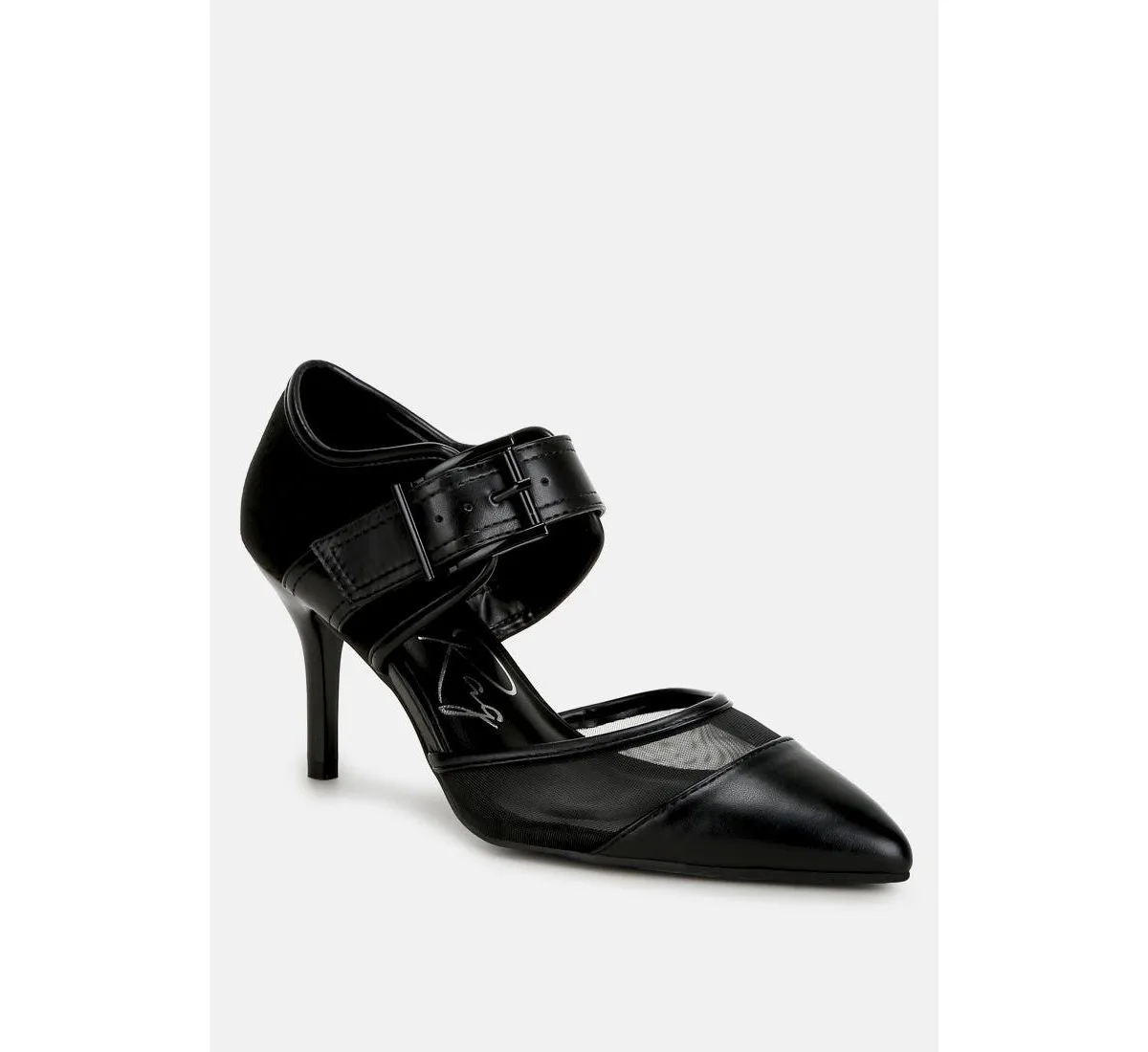 Aneri Buckle Detail Pump Sandals by London Rag