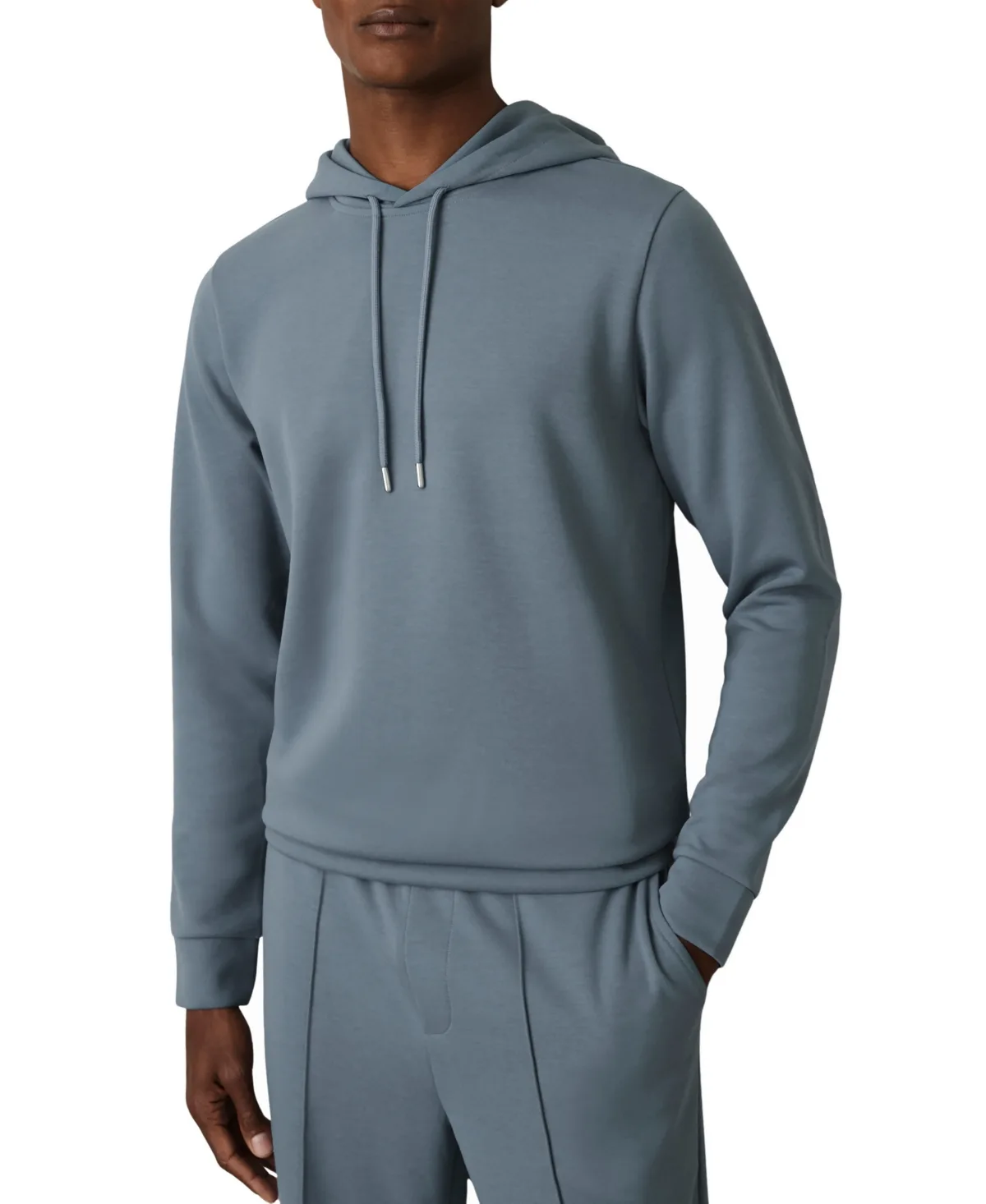 Fabien Regular-Fit Interlock-Jersey Hoodie by Reiss