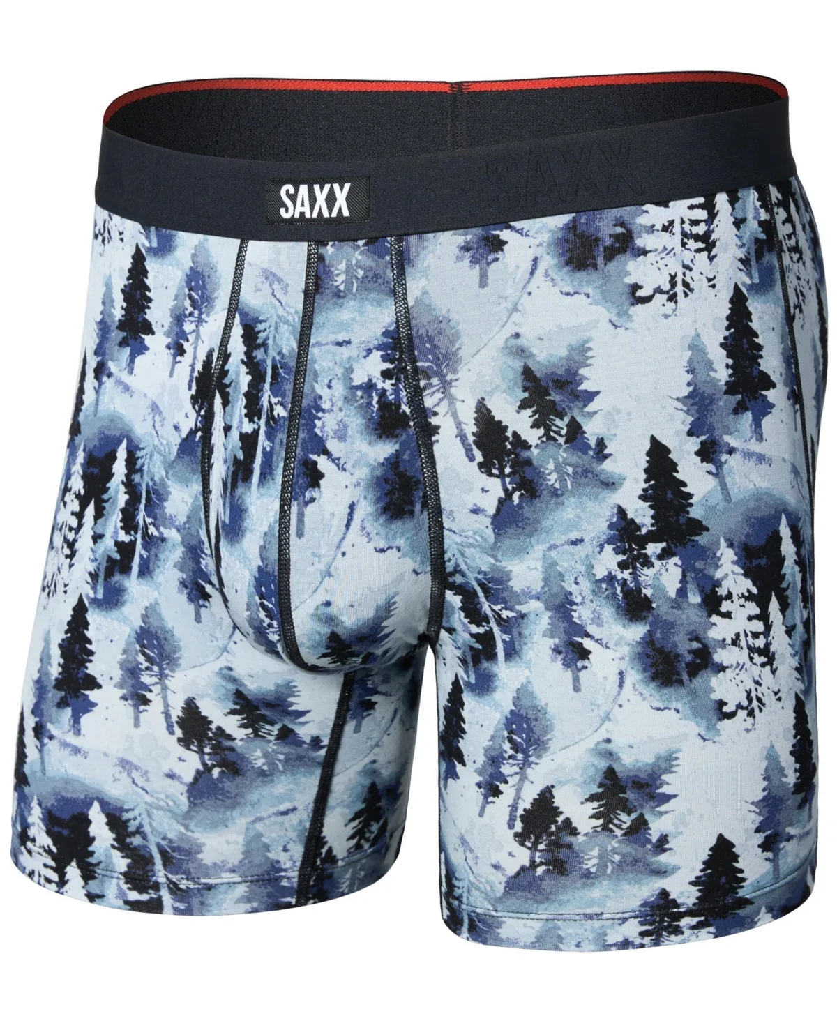 Vibe Xtra Soft Comfort Fly Opening No-RideUp Leg Boxer Brief by Saxx