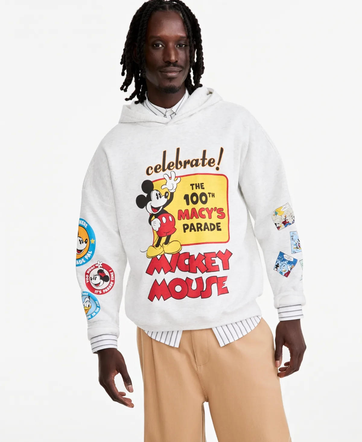 Disney - Macy's Celebrate the 100th Macy's Parade Mickey & Friends Graphic Hoodie by Disney