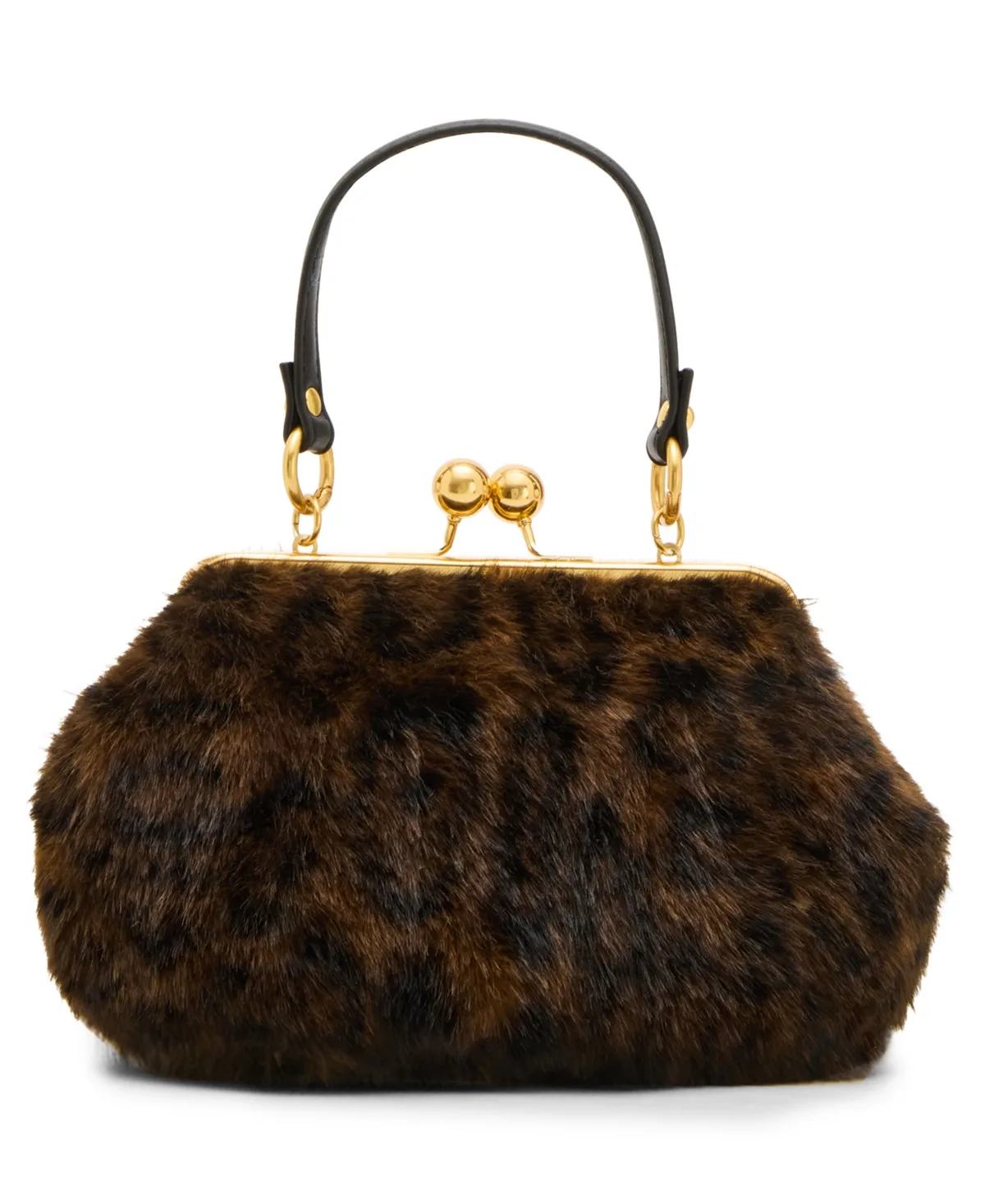 Small Kiss-Lock Crossbody Handbag by Madden Girl