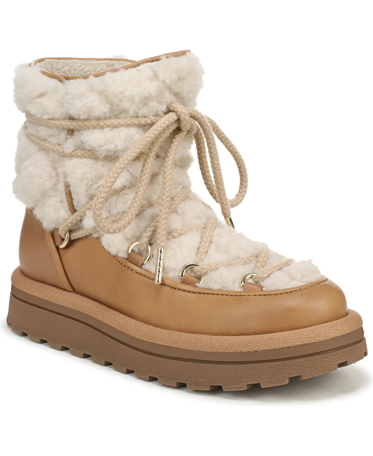 Ovie Lace-Up Faux Fur Boots