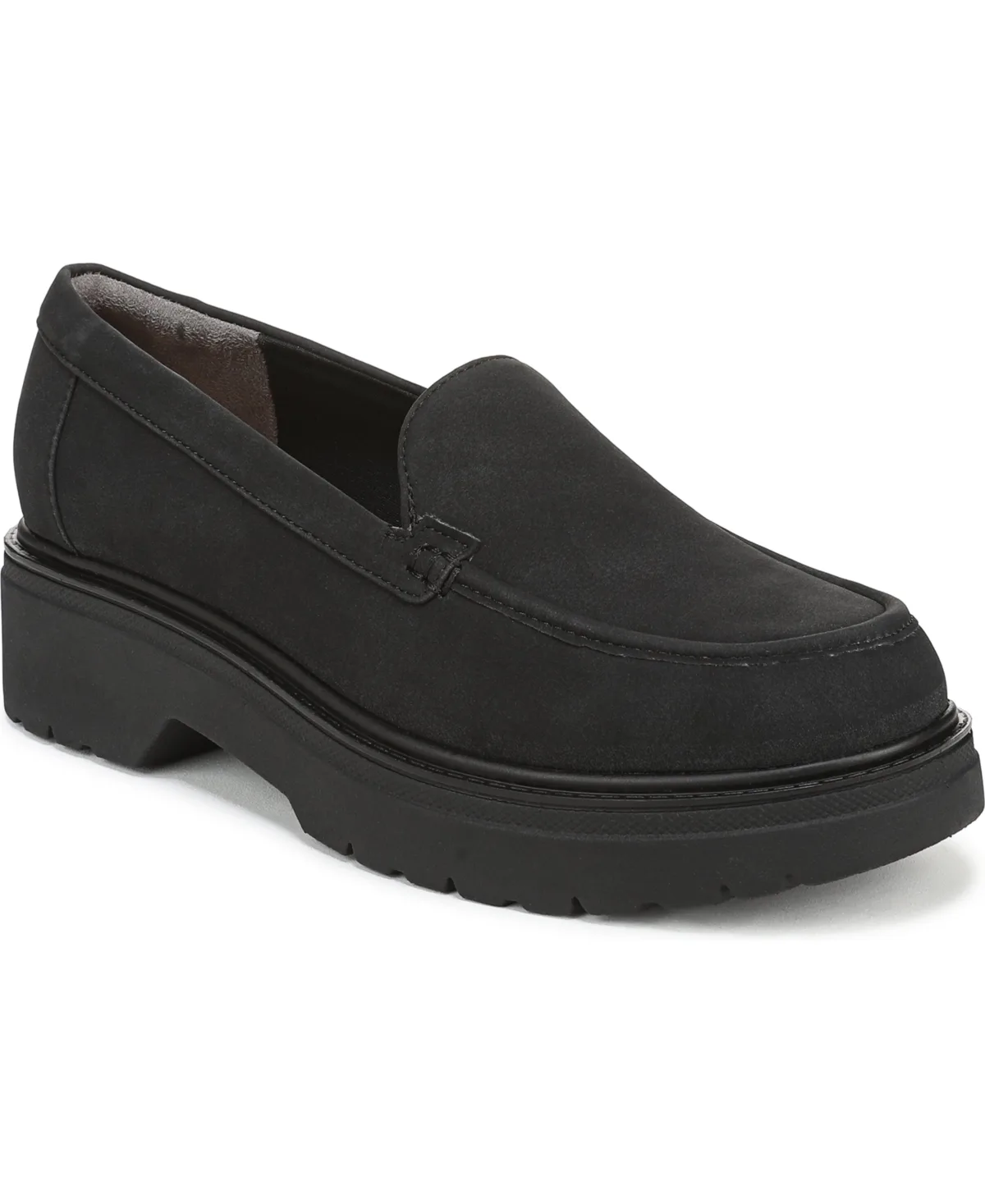 Bring Love Lug Sole Faux Leather Loafers by Dr Scholl's
