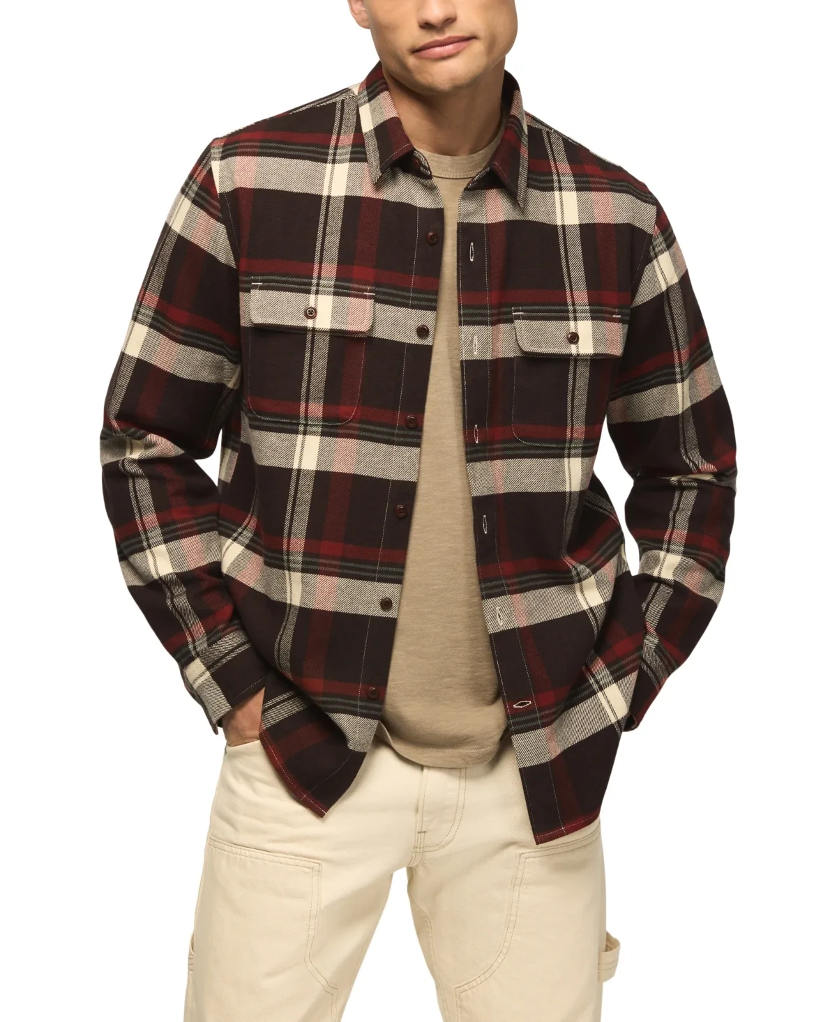 Cloud Soft Plaid Flannel Long Sleeve Shirt