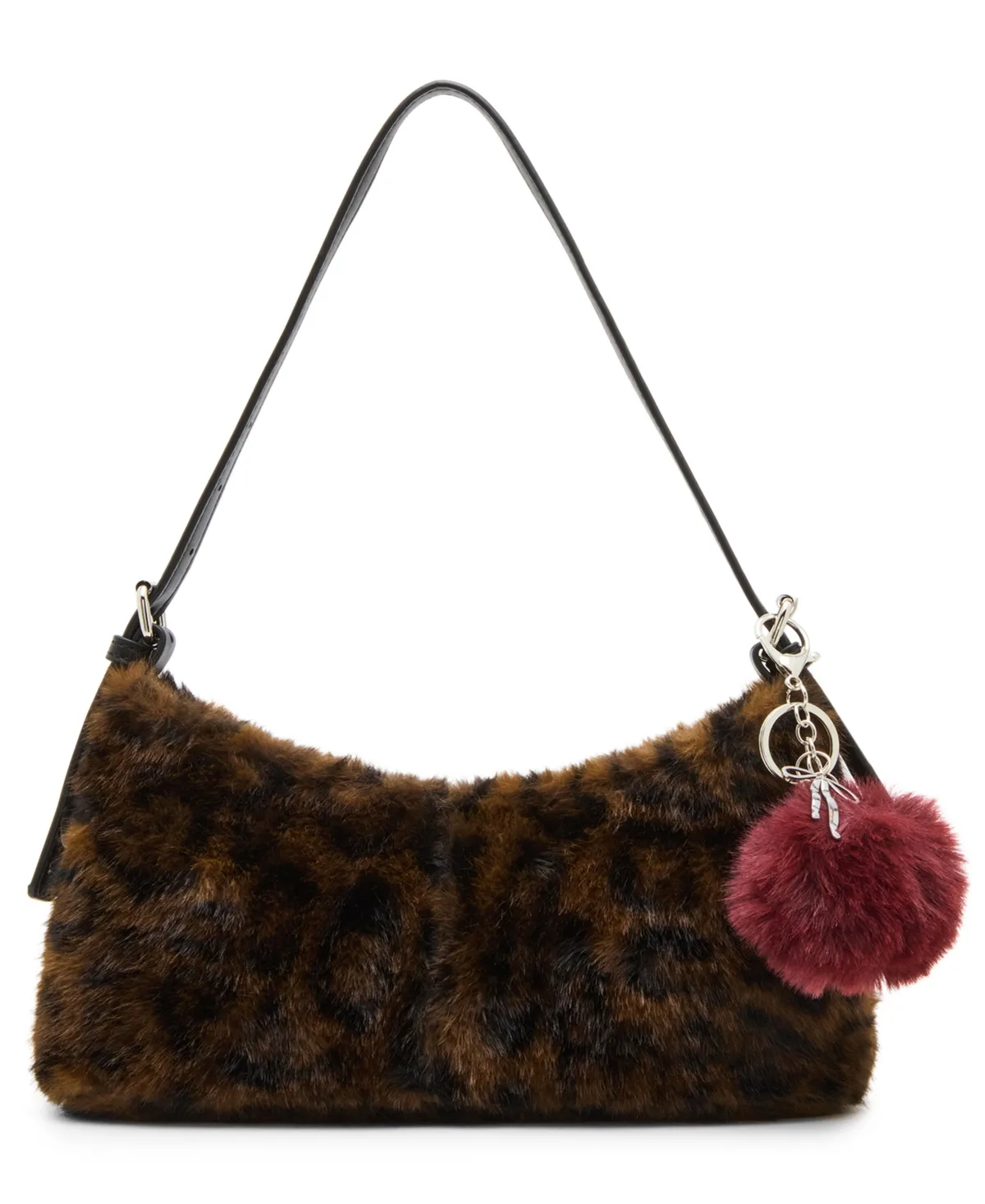 Leopard Print Small Shoulder Handbag by Madden Girl