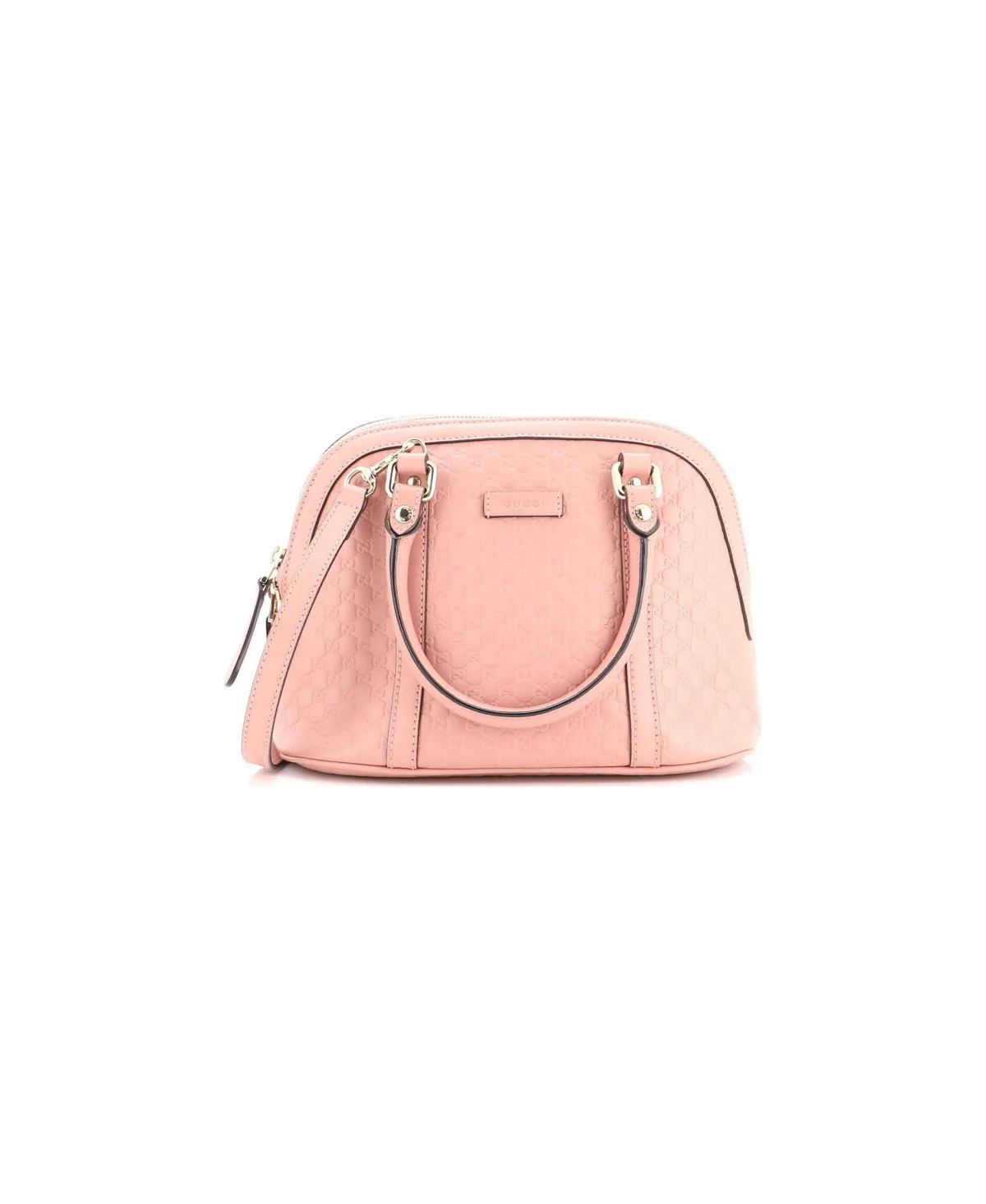 Pre-Owned Gucci Mini Convertible Dome Satchel Microguccissima Leather by Gucci